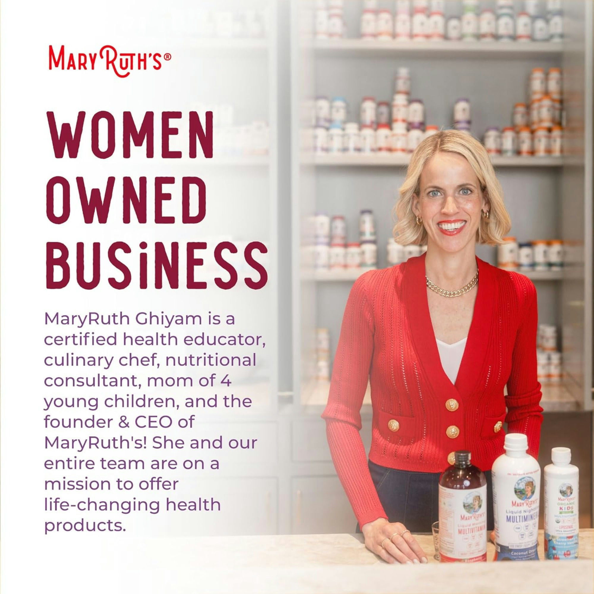Mary Ruth's Men's Organic Multivitamin Gummies