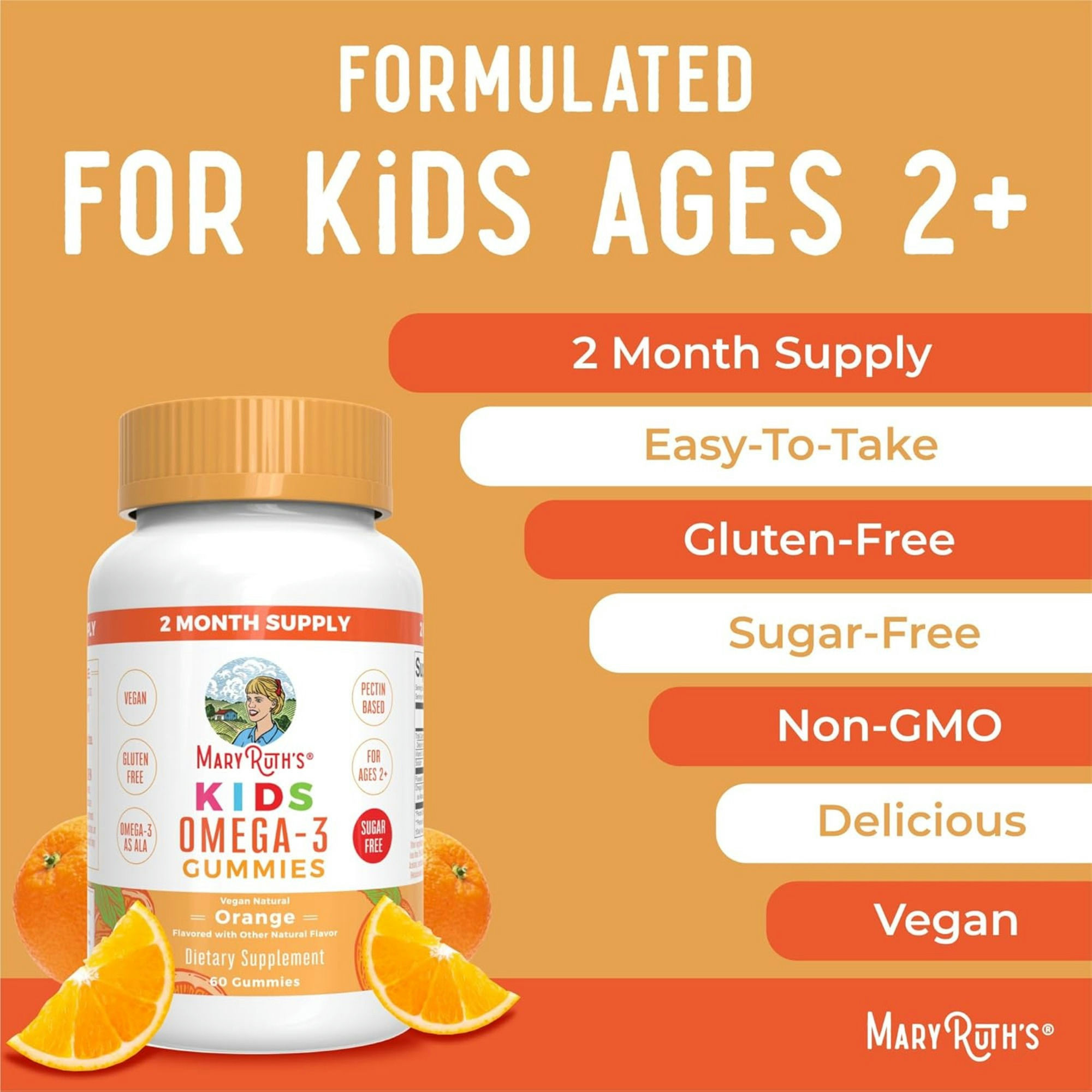 Mary Ruth's Kids Omega-3 Gummies