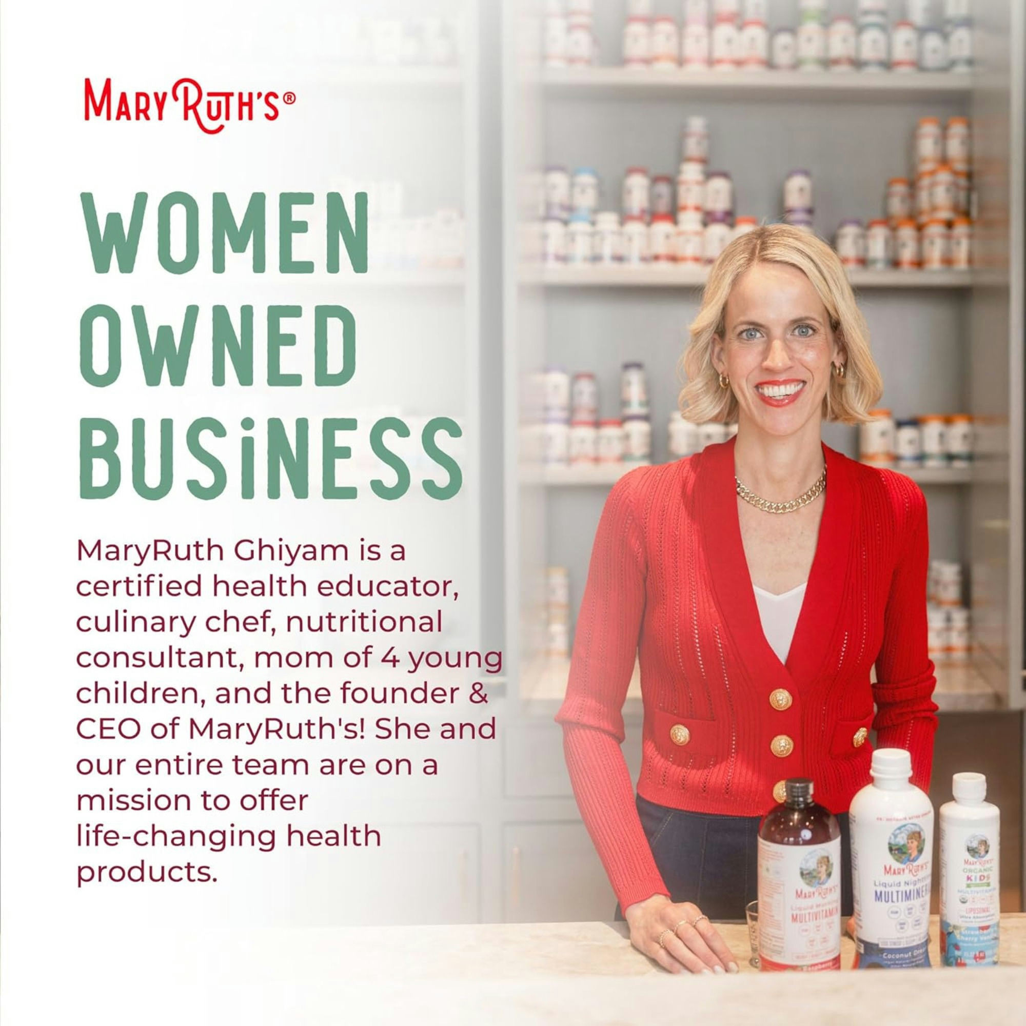 Mary Ruth's Organic Women's Multivitamin Gummies