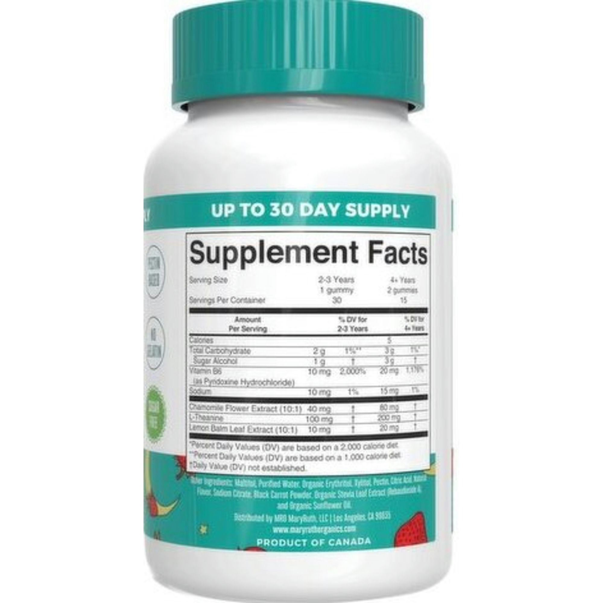 Mary Ruth's Kids Melatonin-Free Sleep Gummies