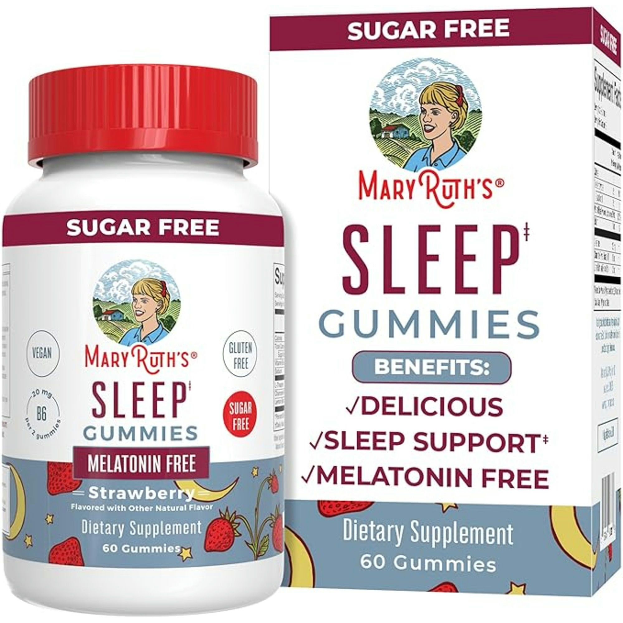 Mary Ruth's Sugar-Free Melatonin-Free Sleep Gummies