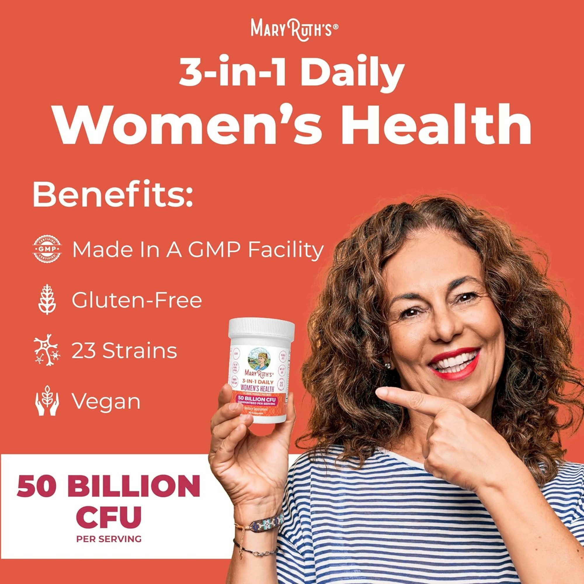 Mary Ruth's Women's 3-in-1 Daily Dietary Supplement