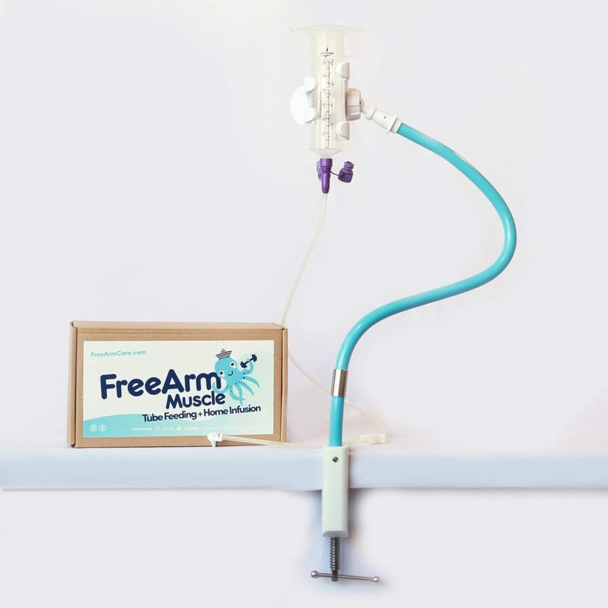 FreeArm Muscle Tube Feeding and Infusion Holder