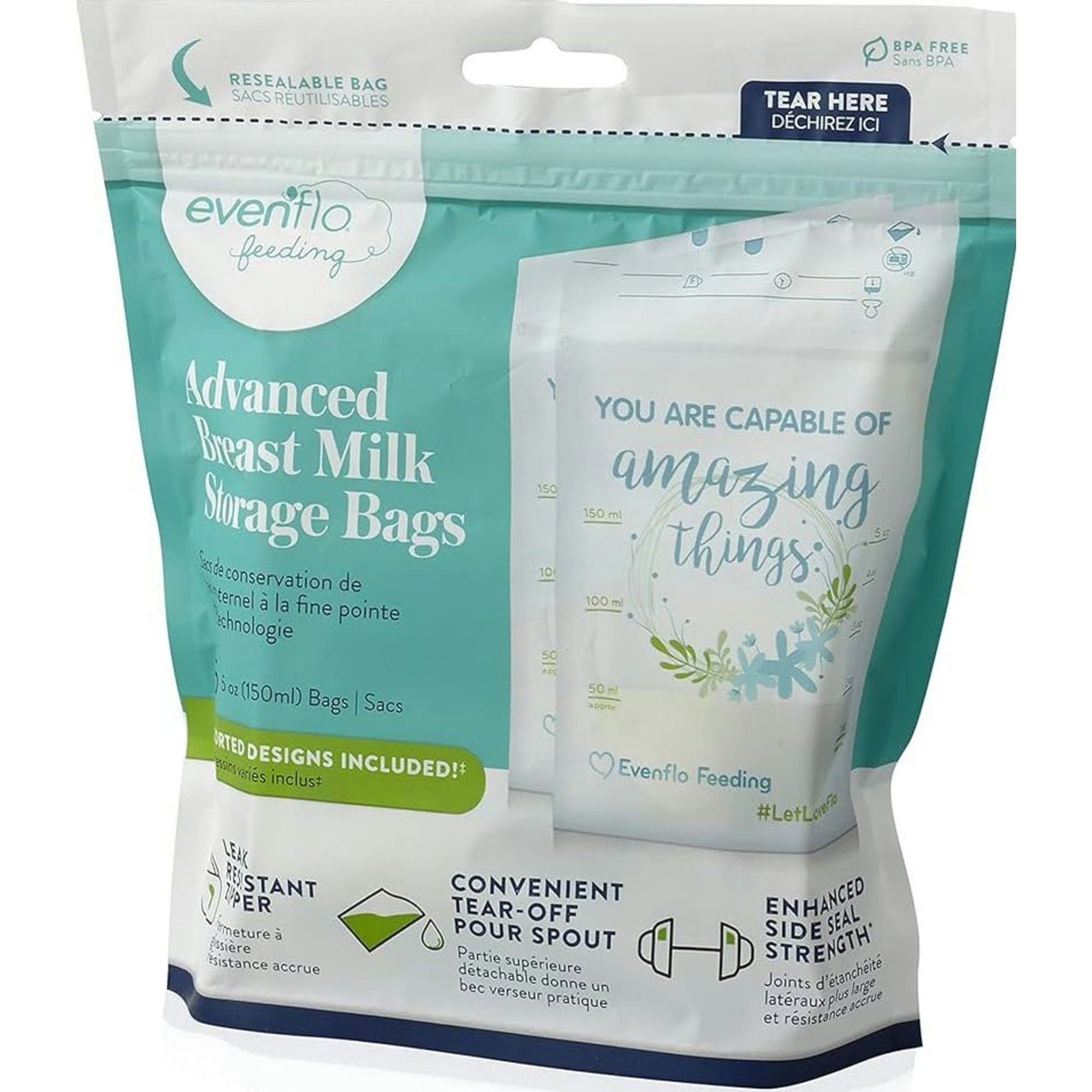 Evenflo Advanced Breast Milk Storage Bag
