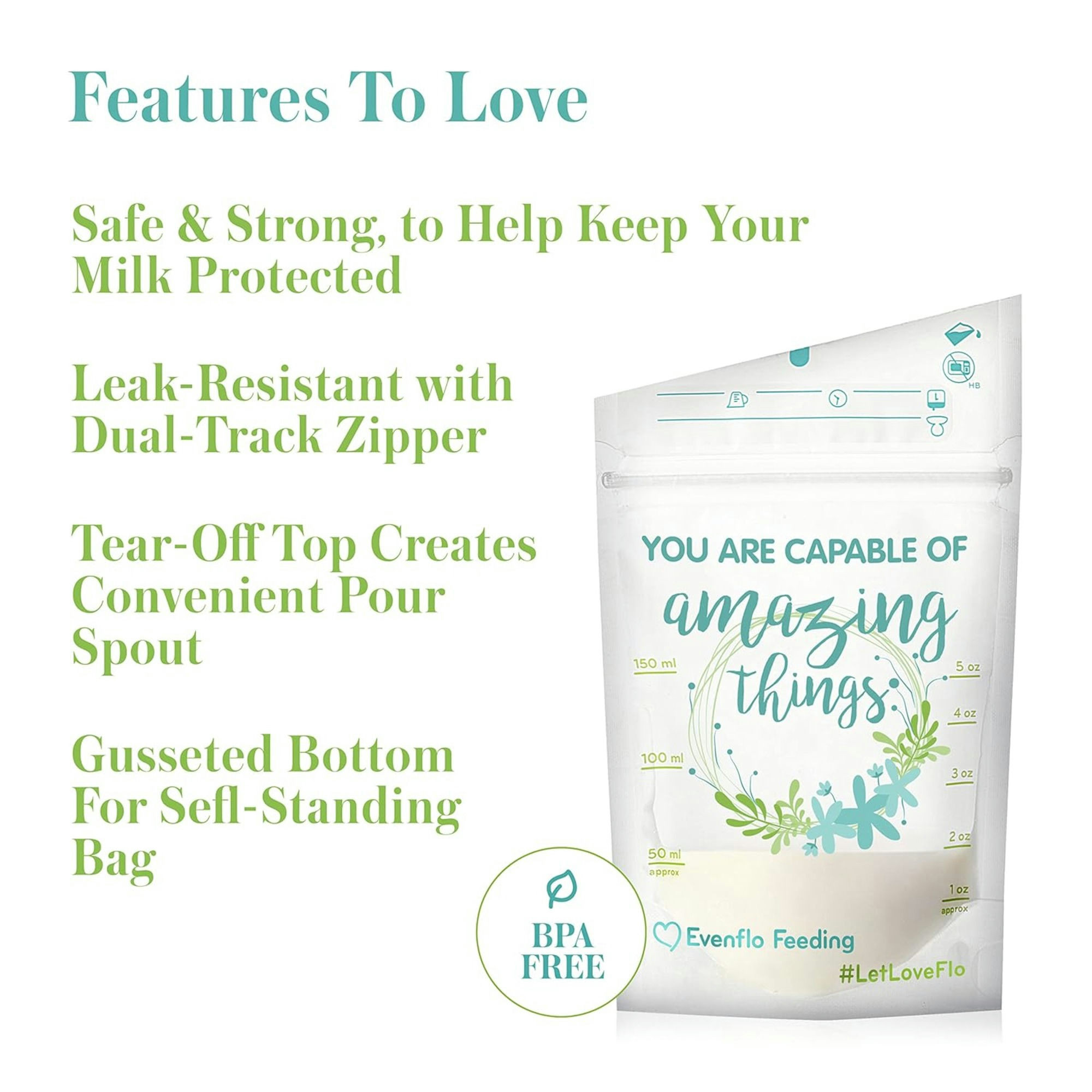 Evenflo Advanced Breast Milk Storage Bag