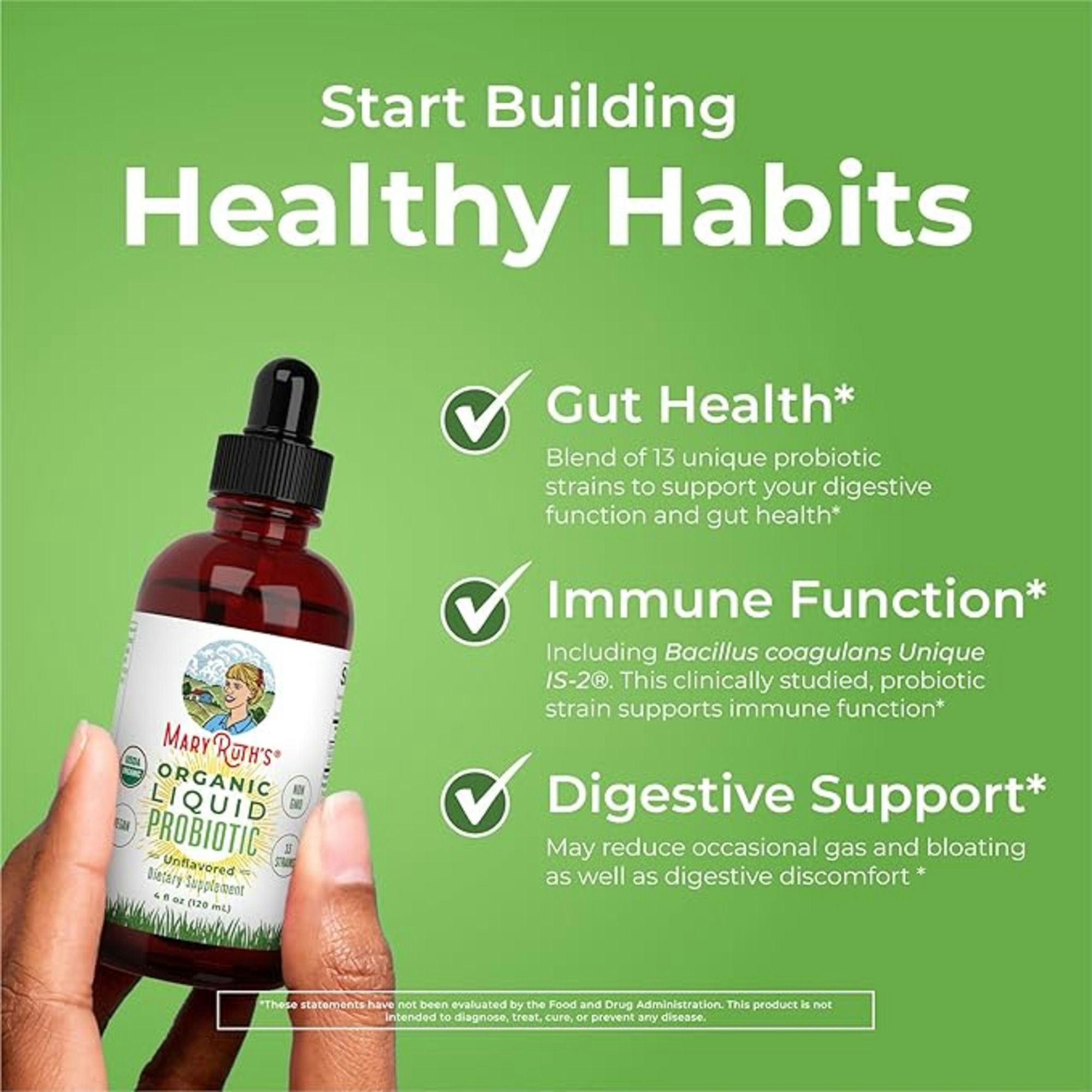 Mary Ruth's Organic Liquid Probiotic Dietary Supplement