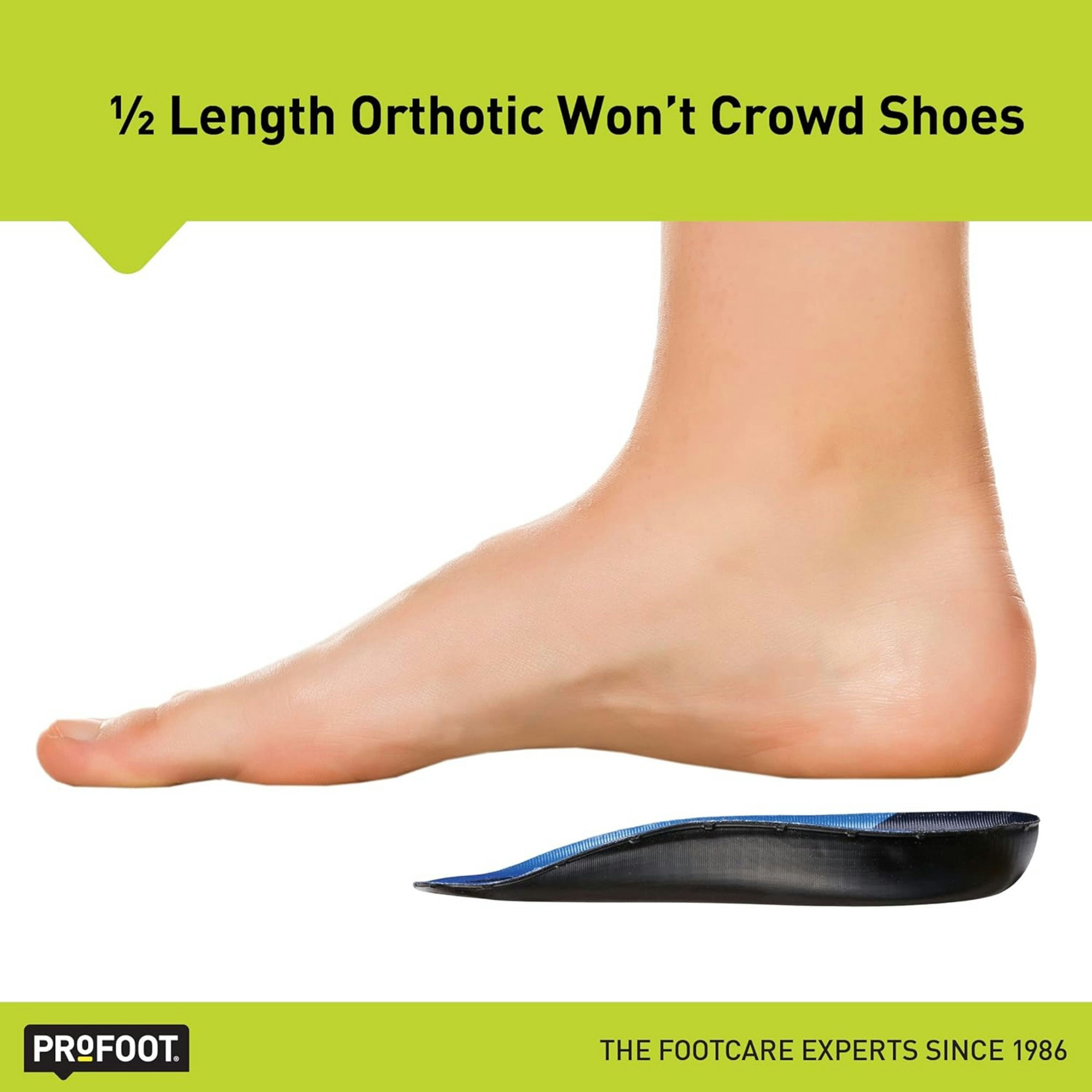 ProFoot Plantar Fasciitis Insoles for Men