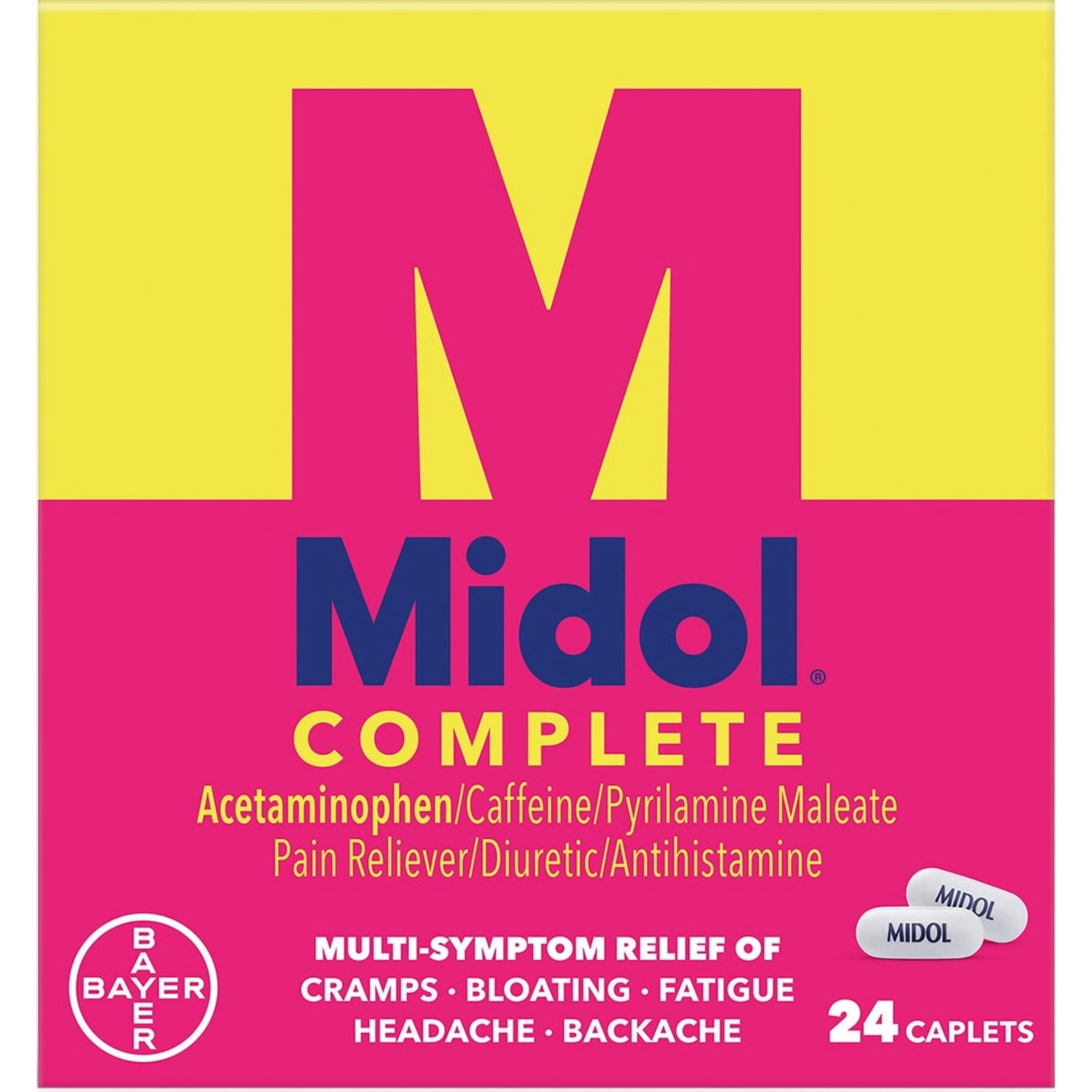 Midol Complete Multi-Symptom Relief Caplets