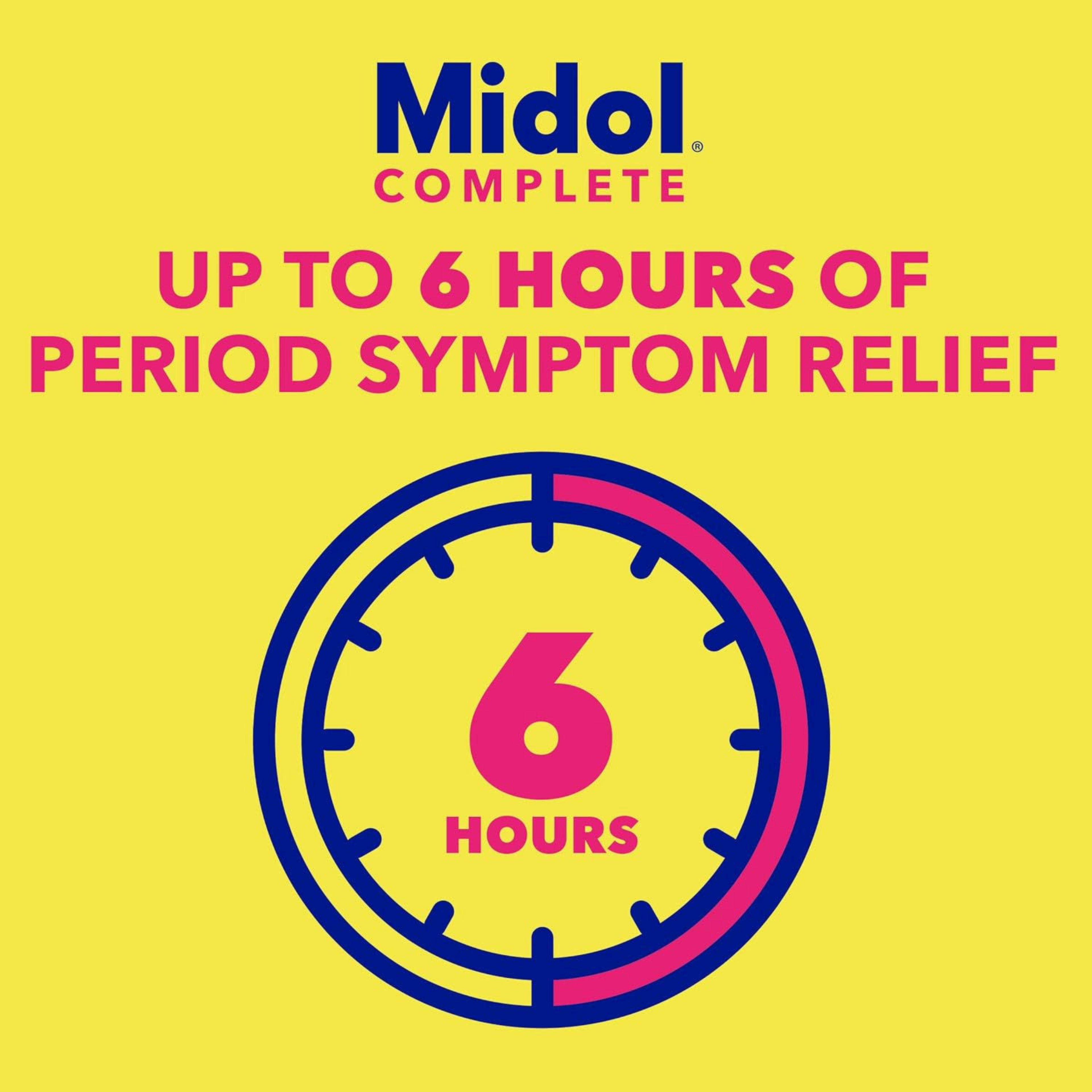 Midol Complete Multi-Symptom Relief Gelcaps