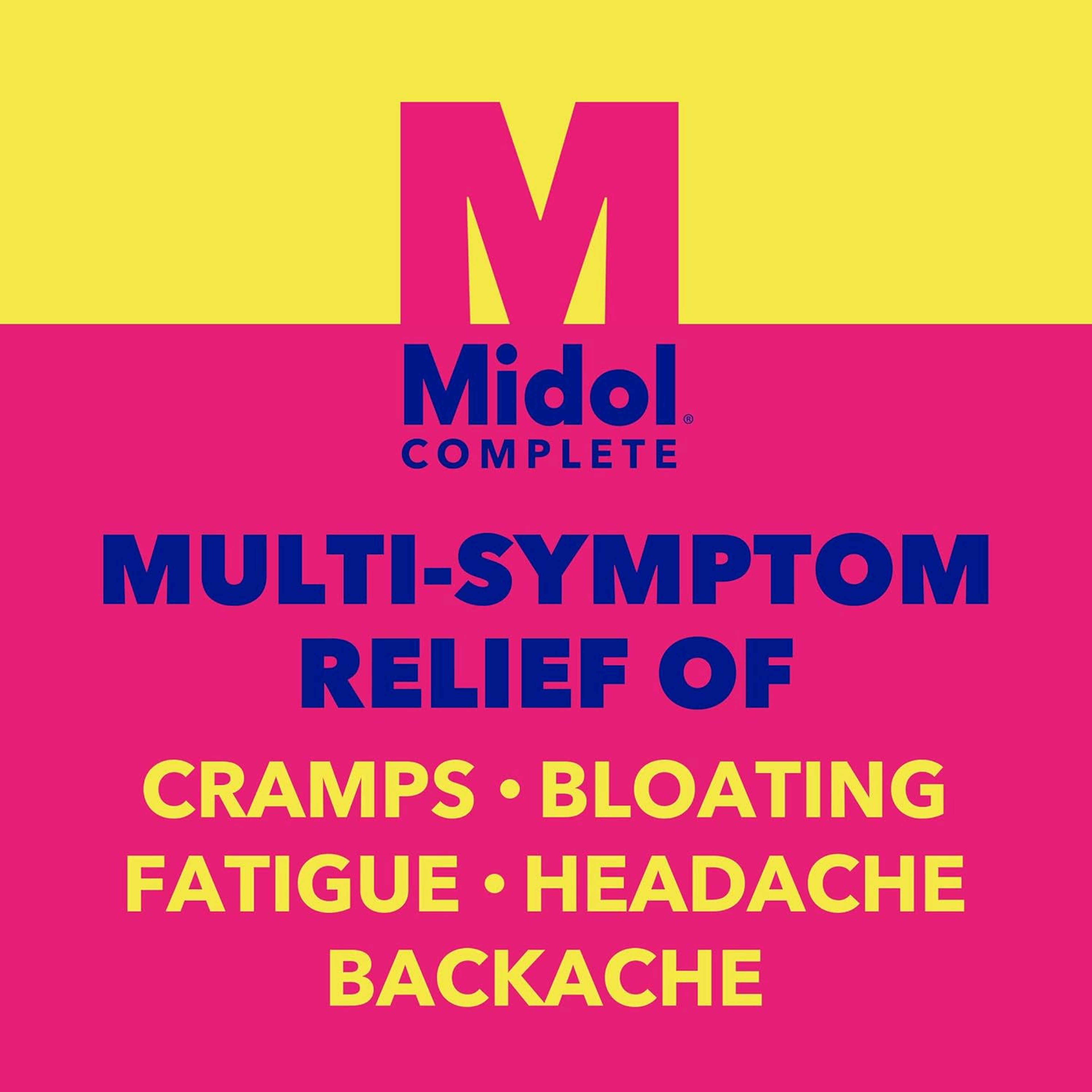 Midol Complete Multi-Symptom Relief Gelcaps