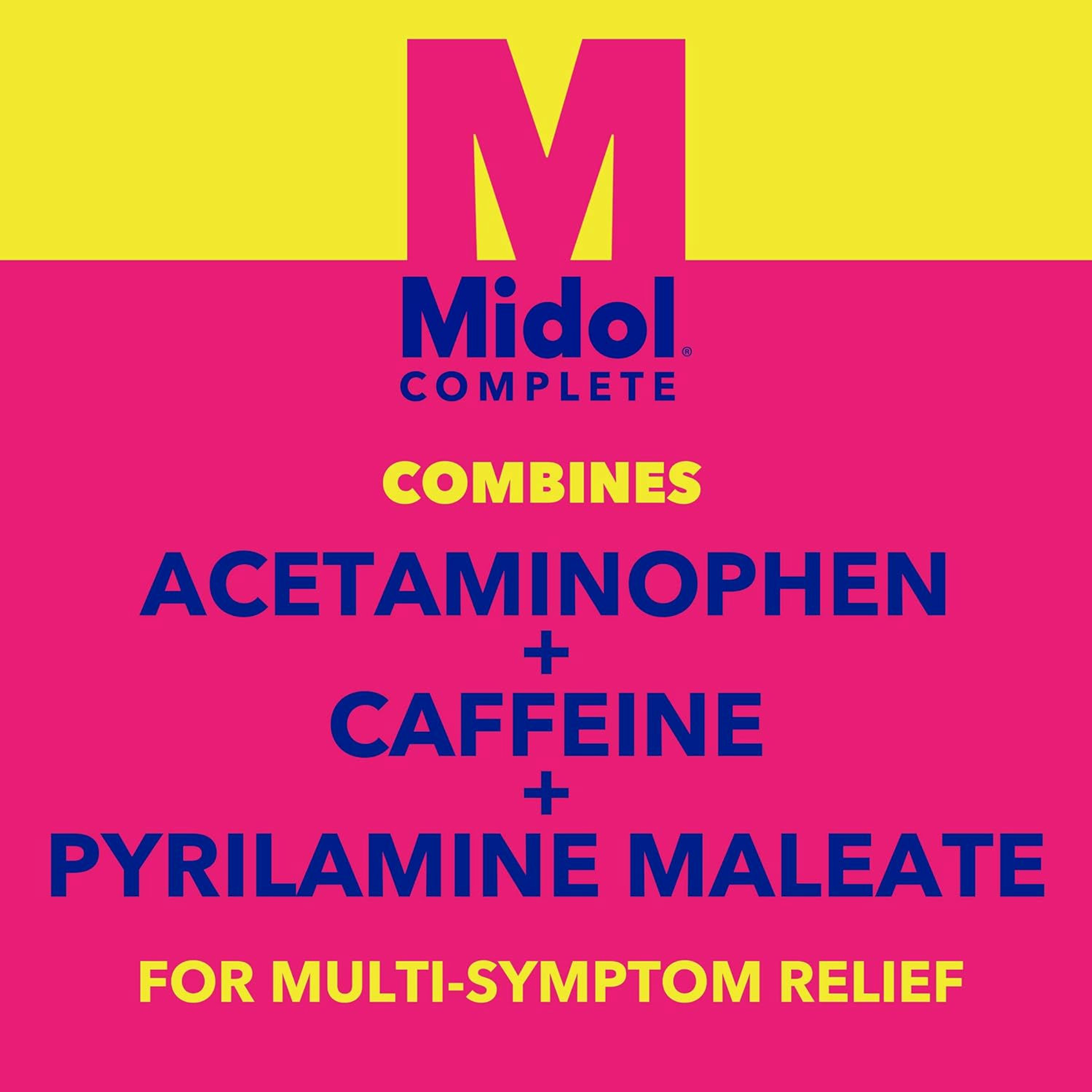 Midol Complete Multi-Symptom Relief Gelcaps