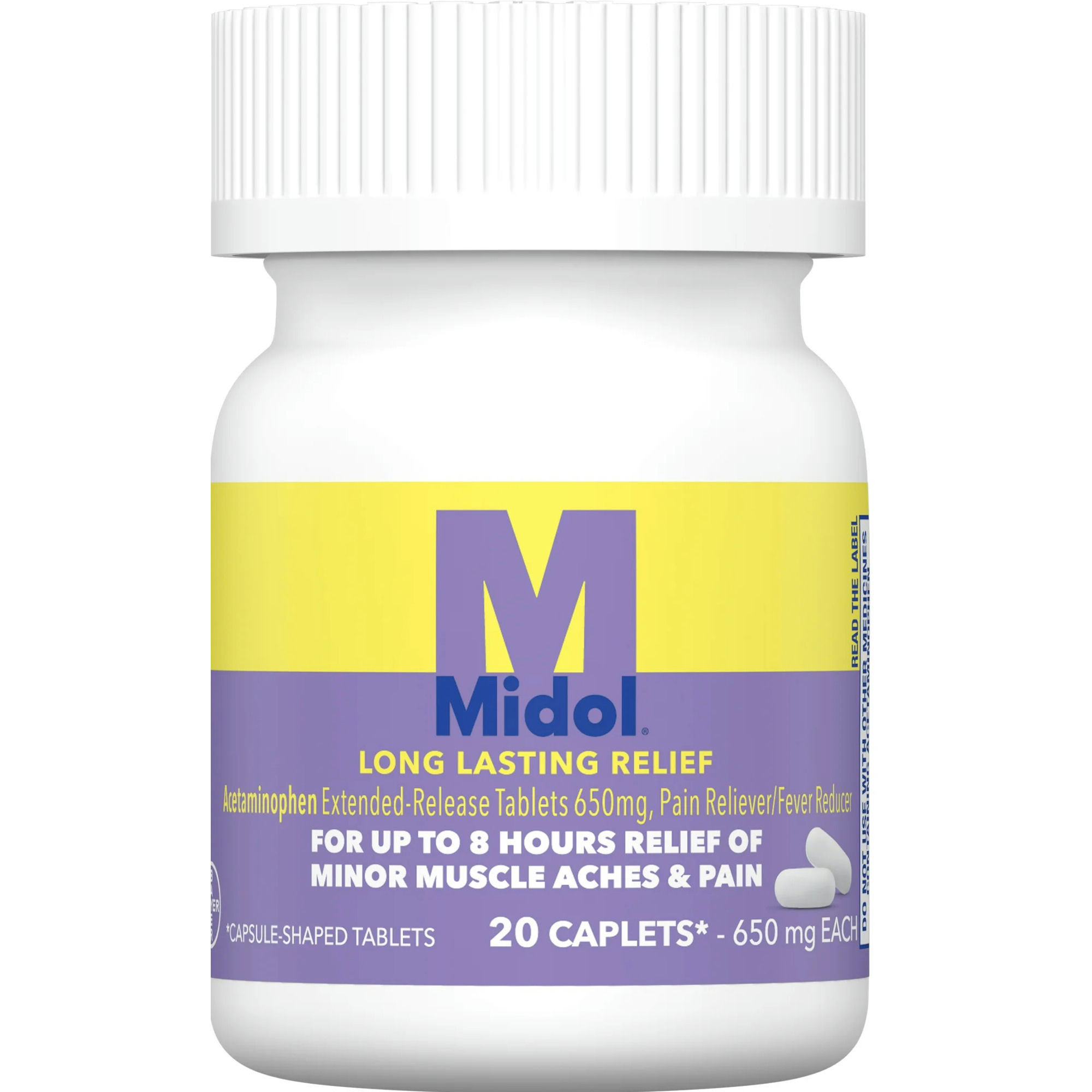 Midol long Lasting Relief Caplets