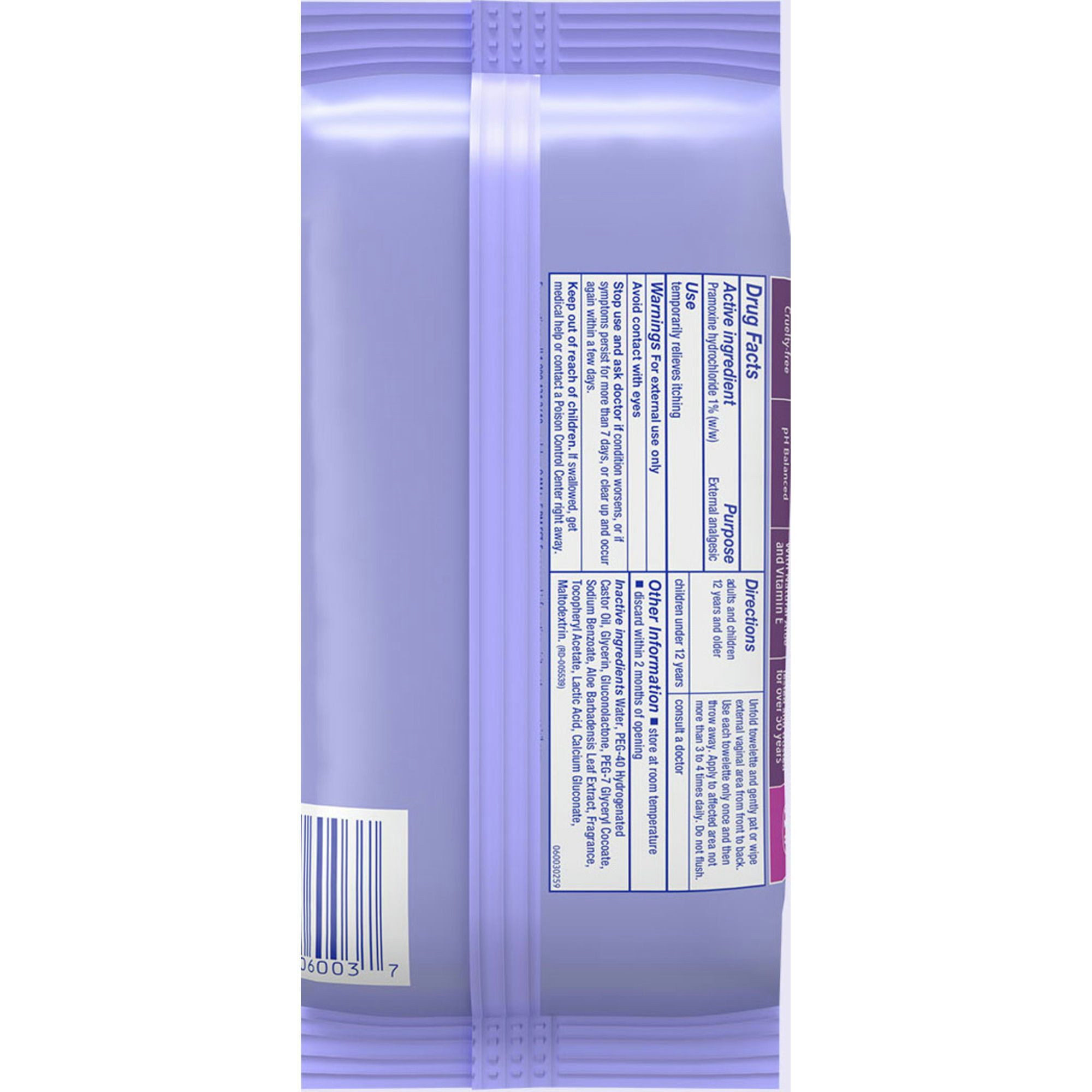 Vagisil Maximum Strength Medicated Anti-Itch Wipes