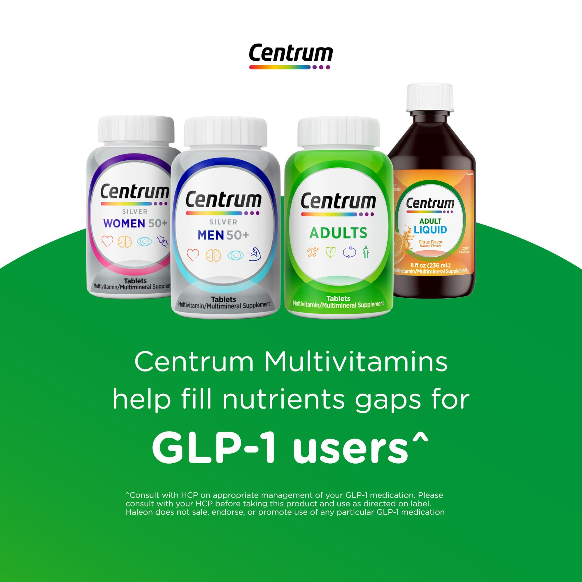 Centrum Adult Liquid Multivitamin & Multimineral Supplement