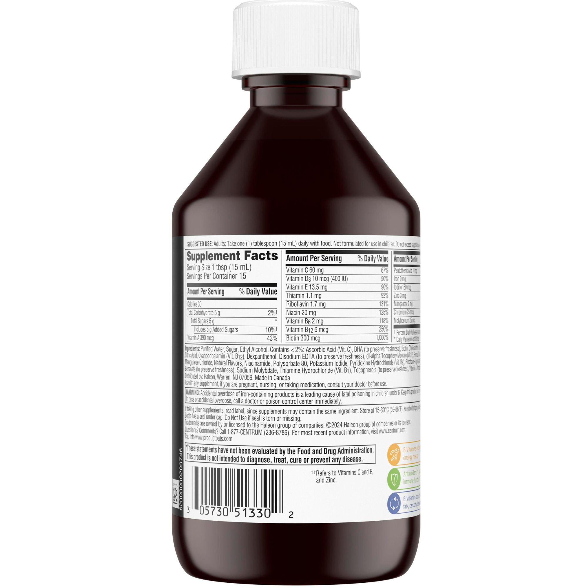 Centrum Adult Liquid Multivitamin & Multimineral Supplement