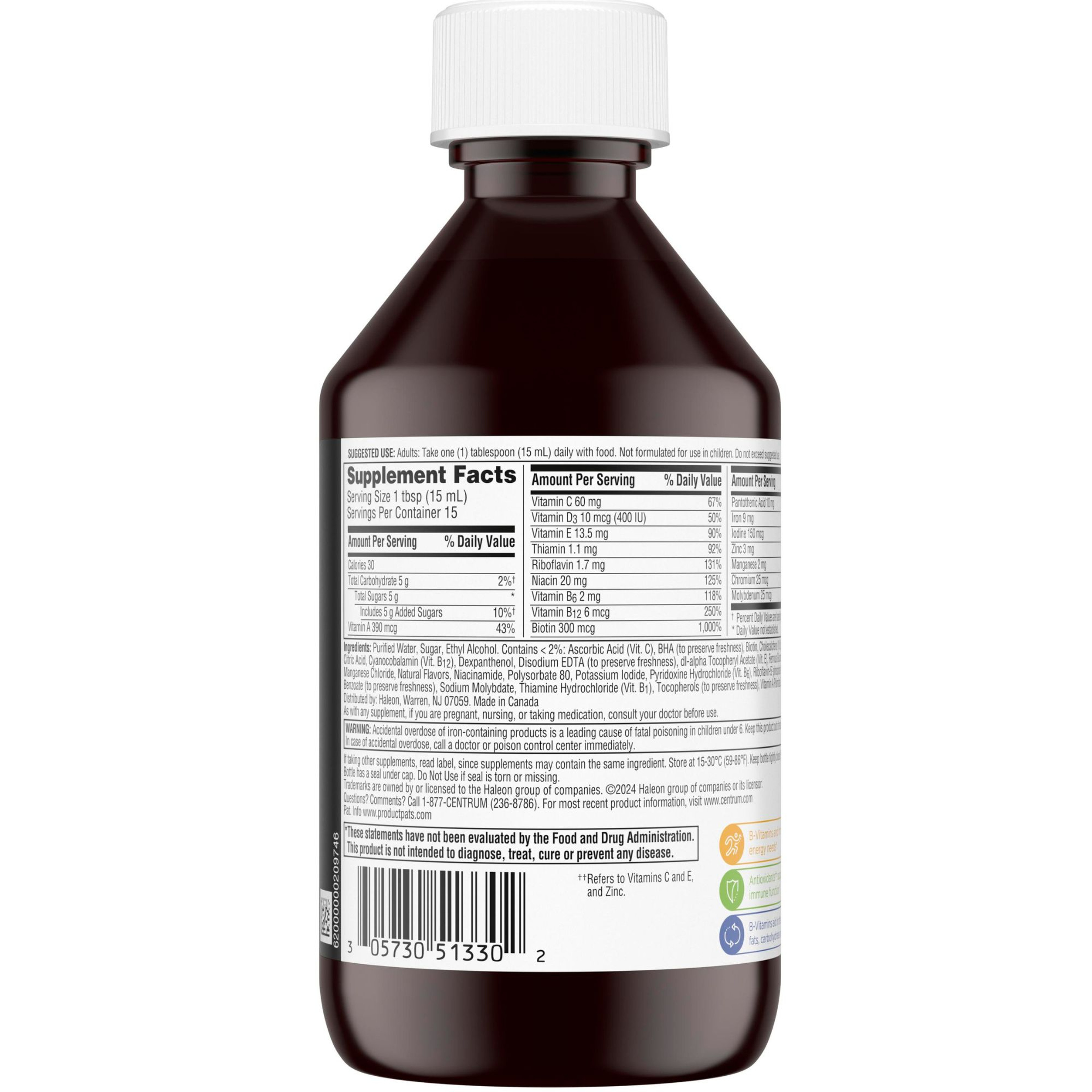 Centrum Adult Liquid Multivitamin & Multimineral Supplement