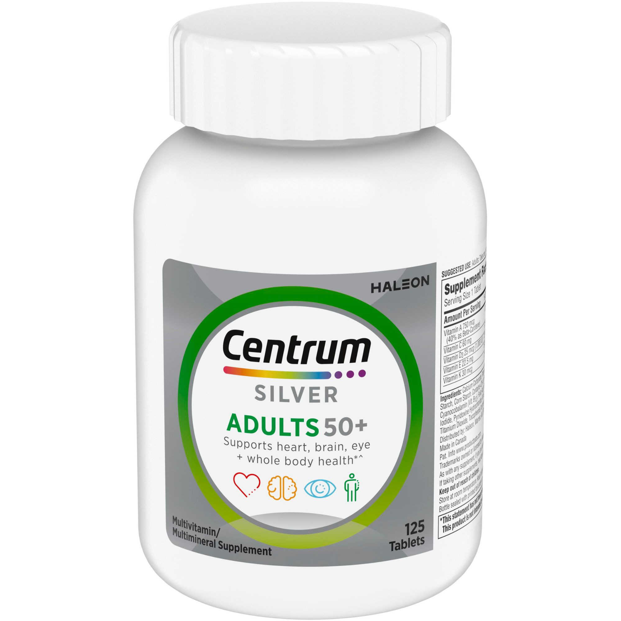 Centrum Silver Adults 50+ Multivitamin & Multimineral Supplement