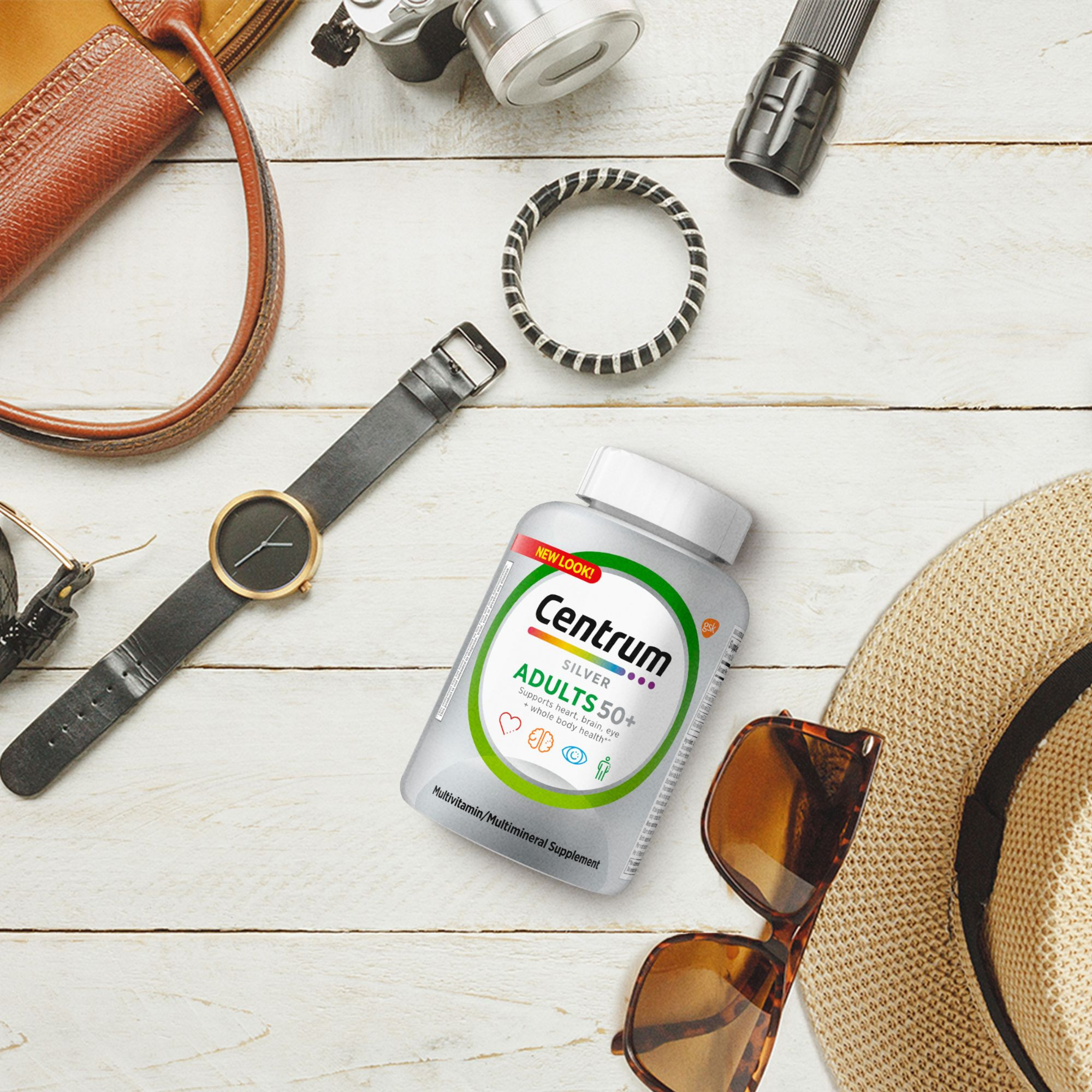 Centrum Silver Adults 50+ Multivitamin & Multimineral Supplement
