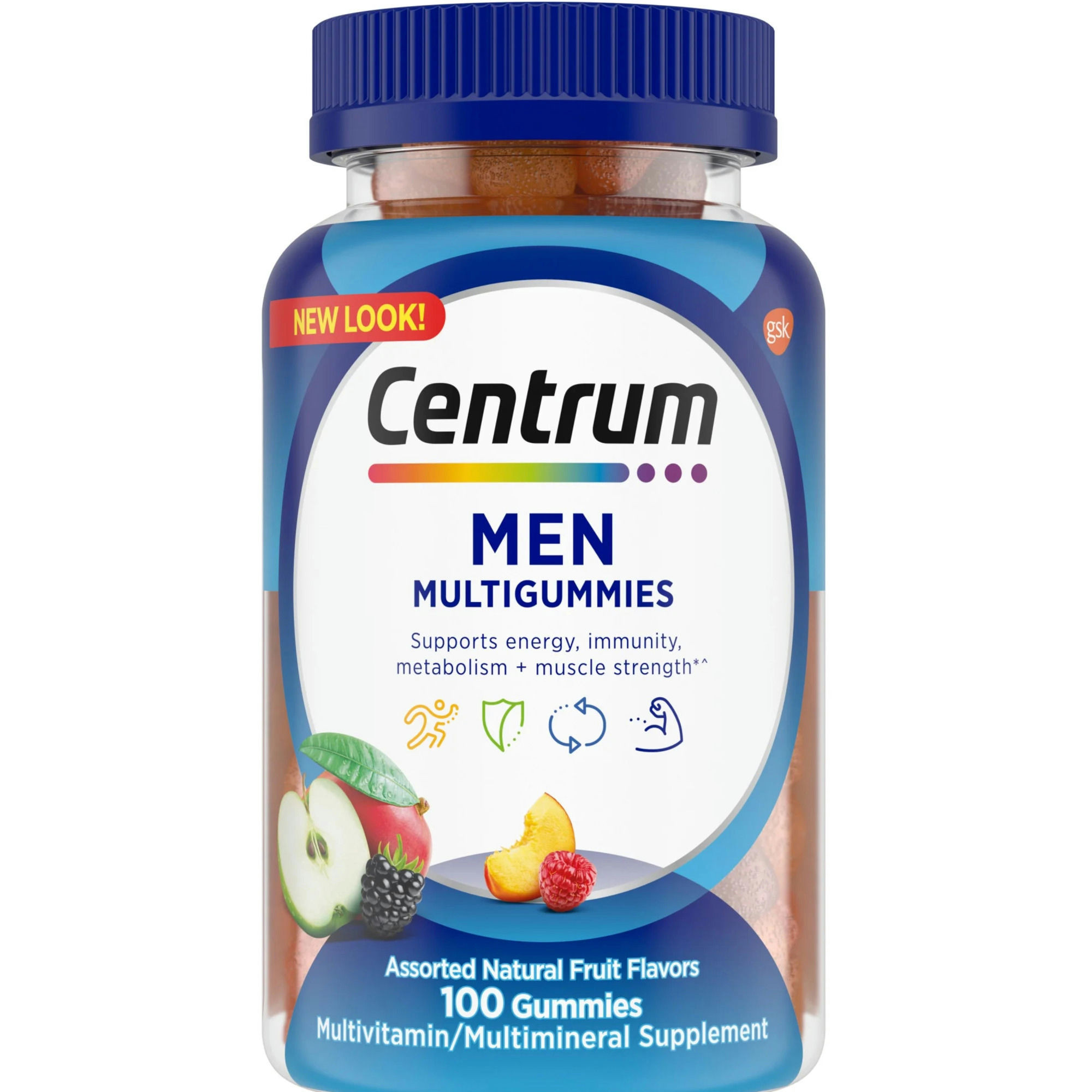 Centrum Men Multigummies Multivitamin & Multimineral Supplement