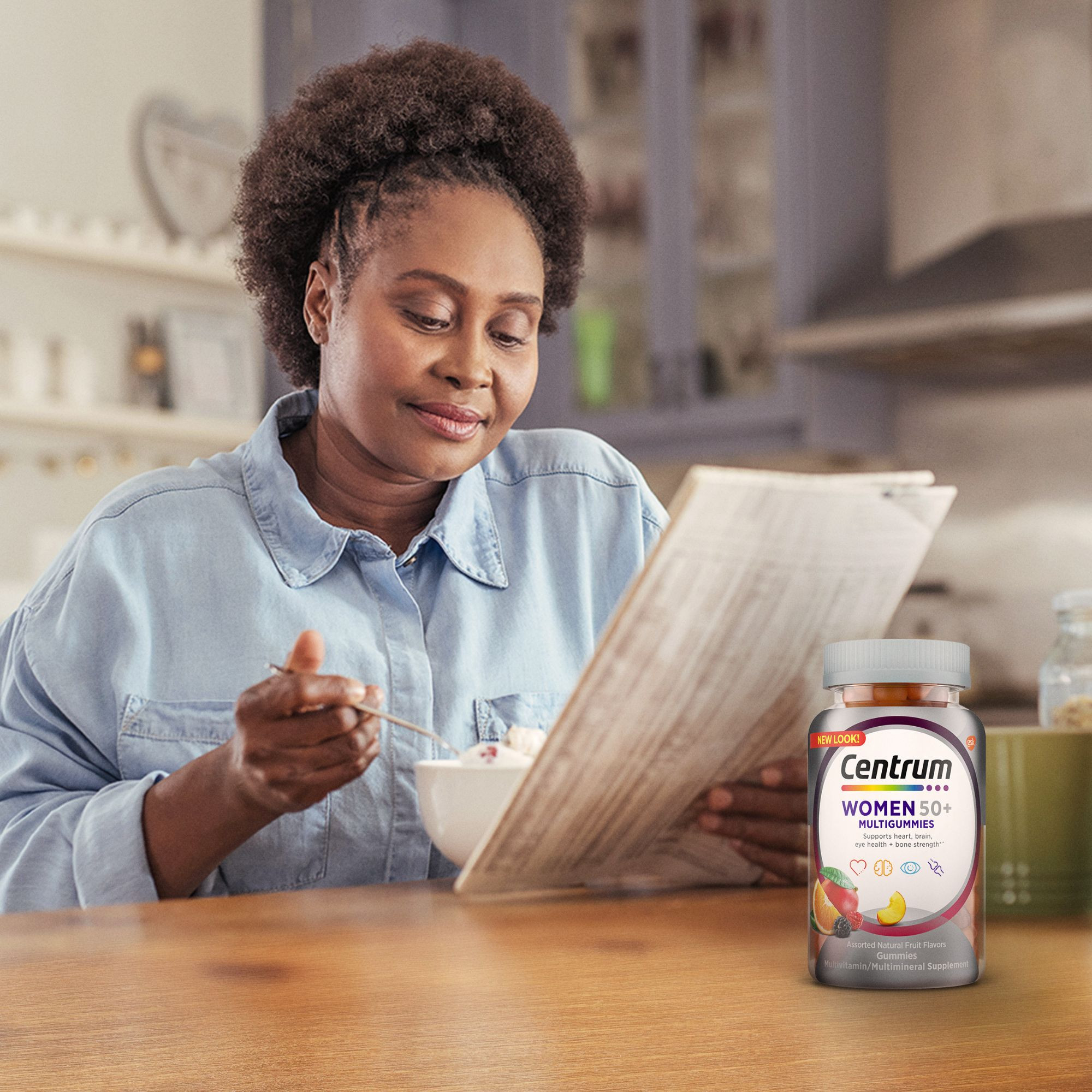 Centrum Women 50+ Multigummies Multivitamin & Multimineral Supplement