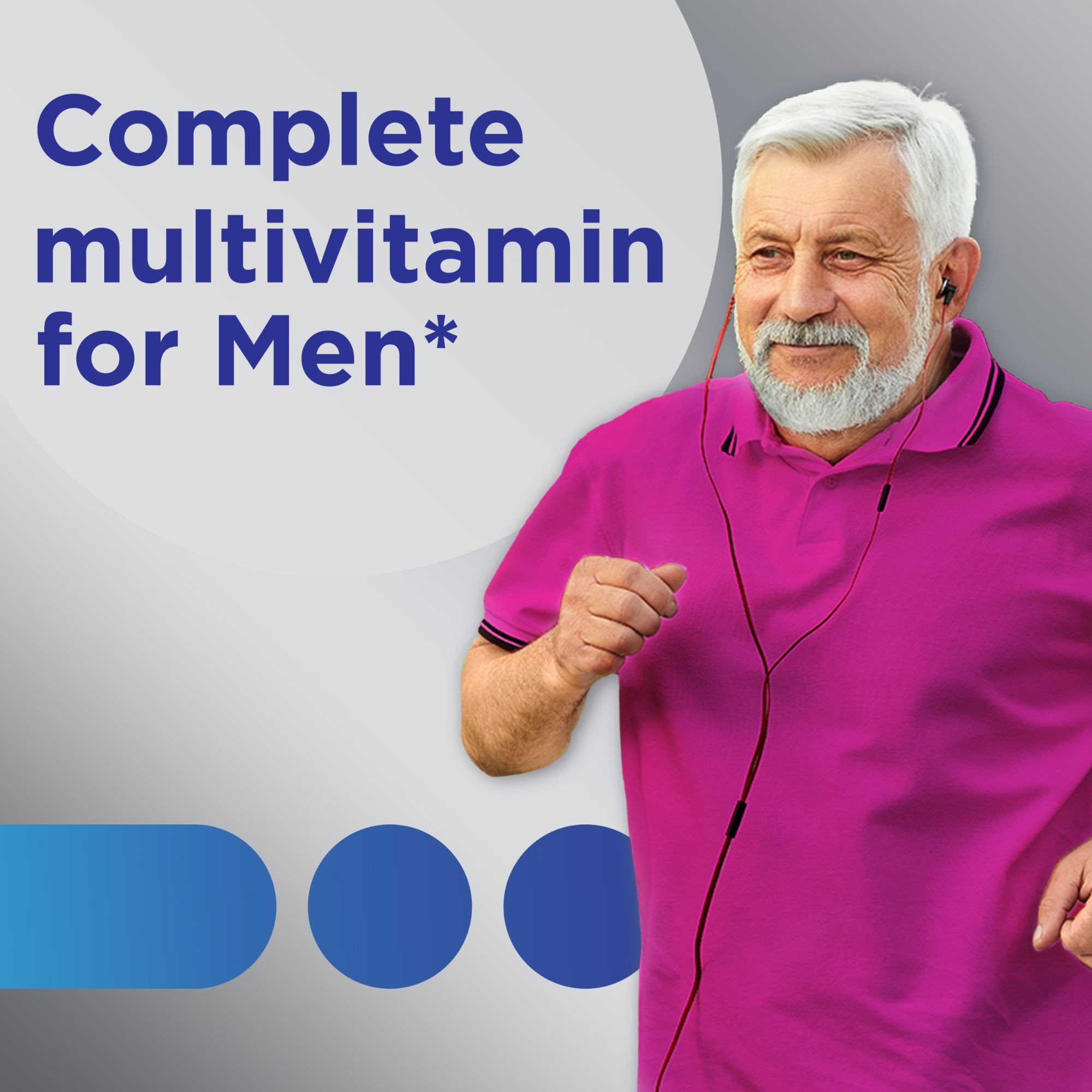 Centrum Silver Men 50+ Multivitamin & Multimineral SupplementCentrum Silver Men 50+ Multivitamin & Multimineral Supplement