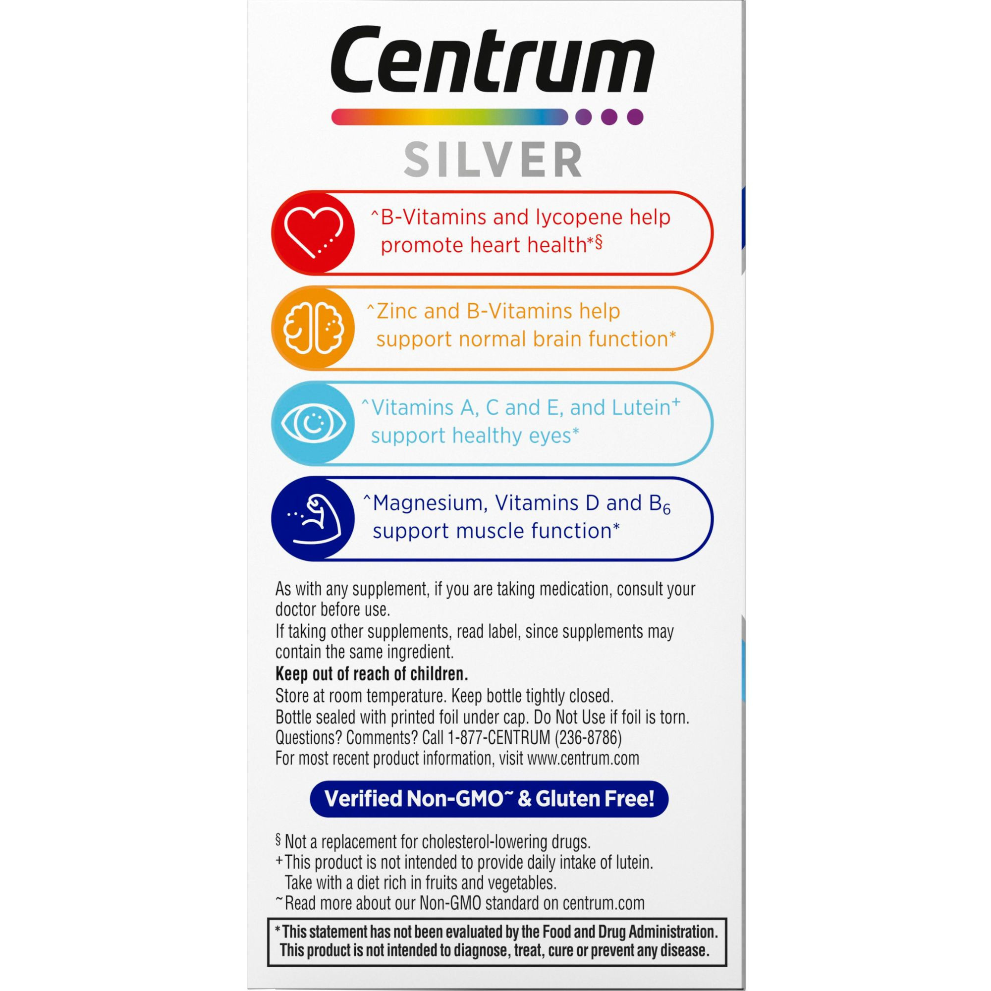 Centrum Silver Men 50+ Multivitamin & Multimineral Supplement