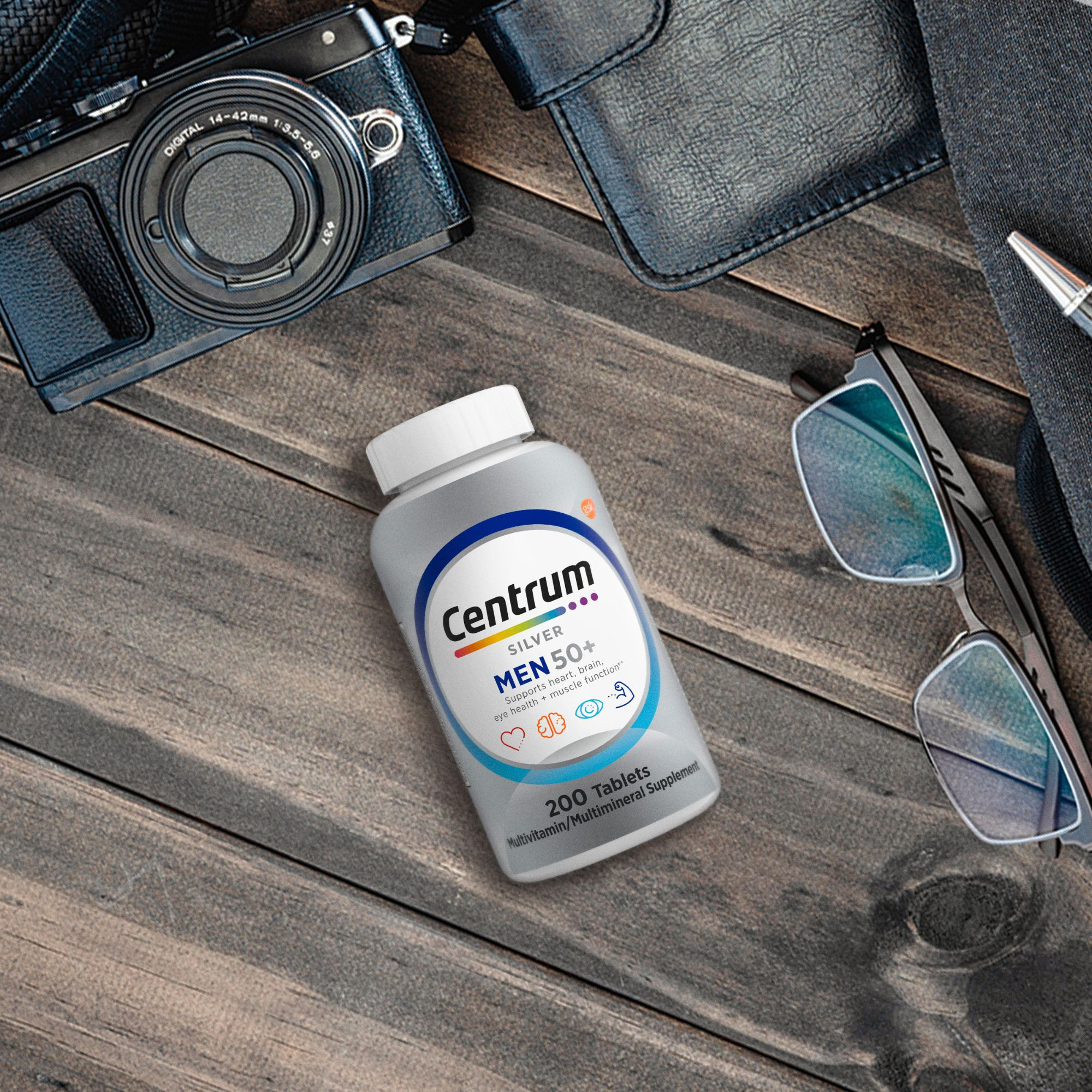 Centrum Silver Men 50+ Multivitamin & Multimineral Supplement