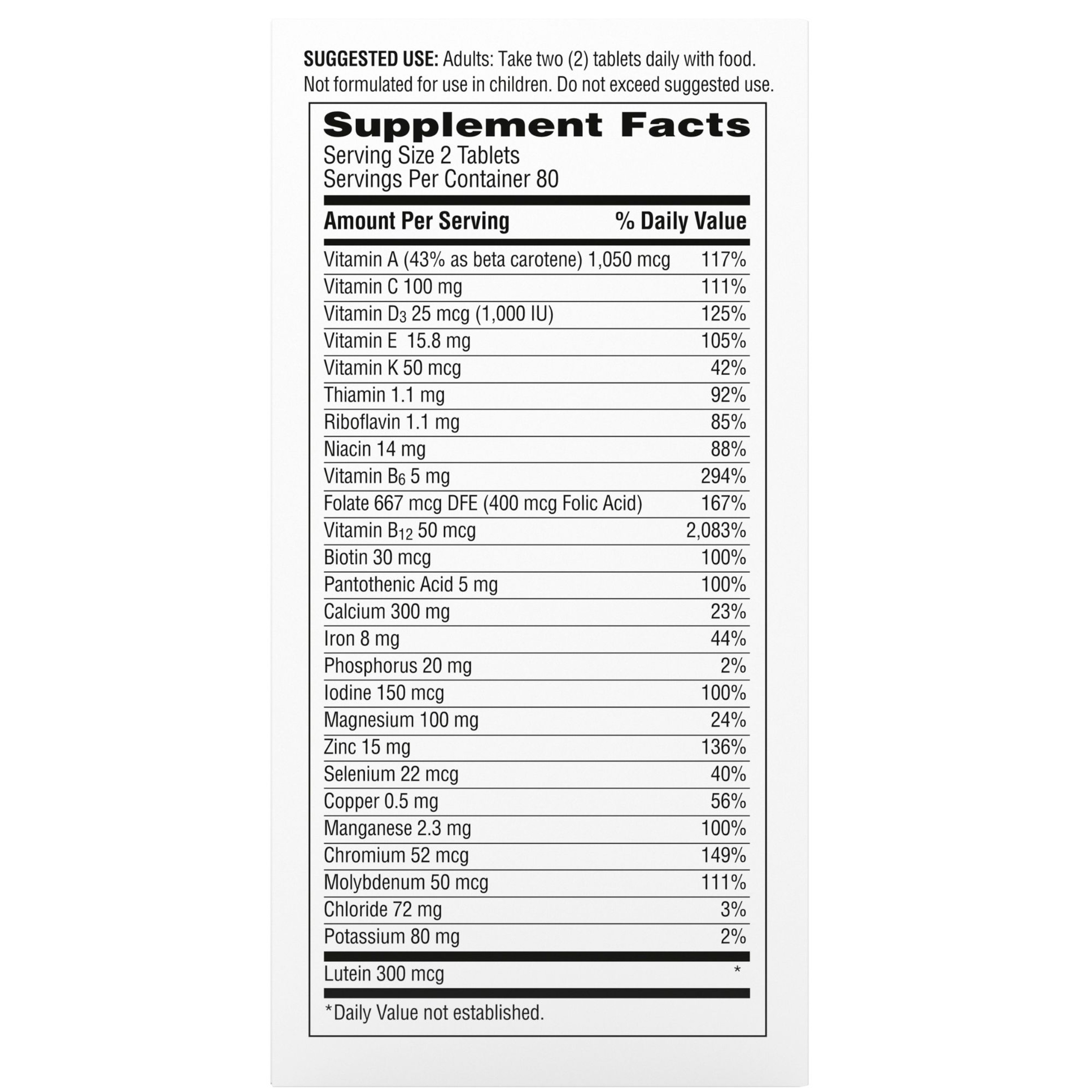 Centrum Mini Women 50+ Multivitamin & Multimineral Supplement