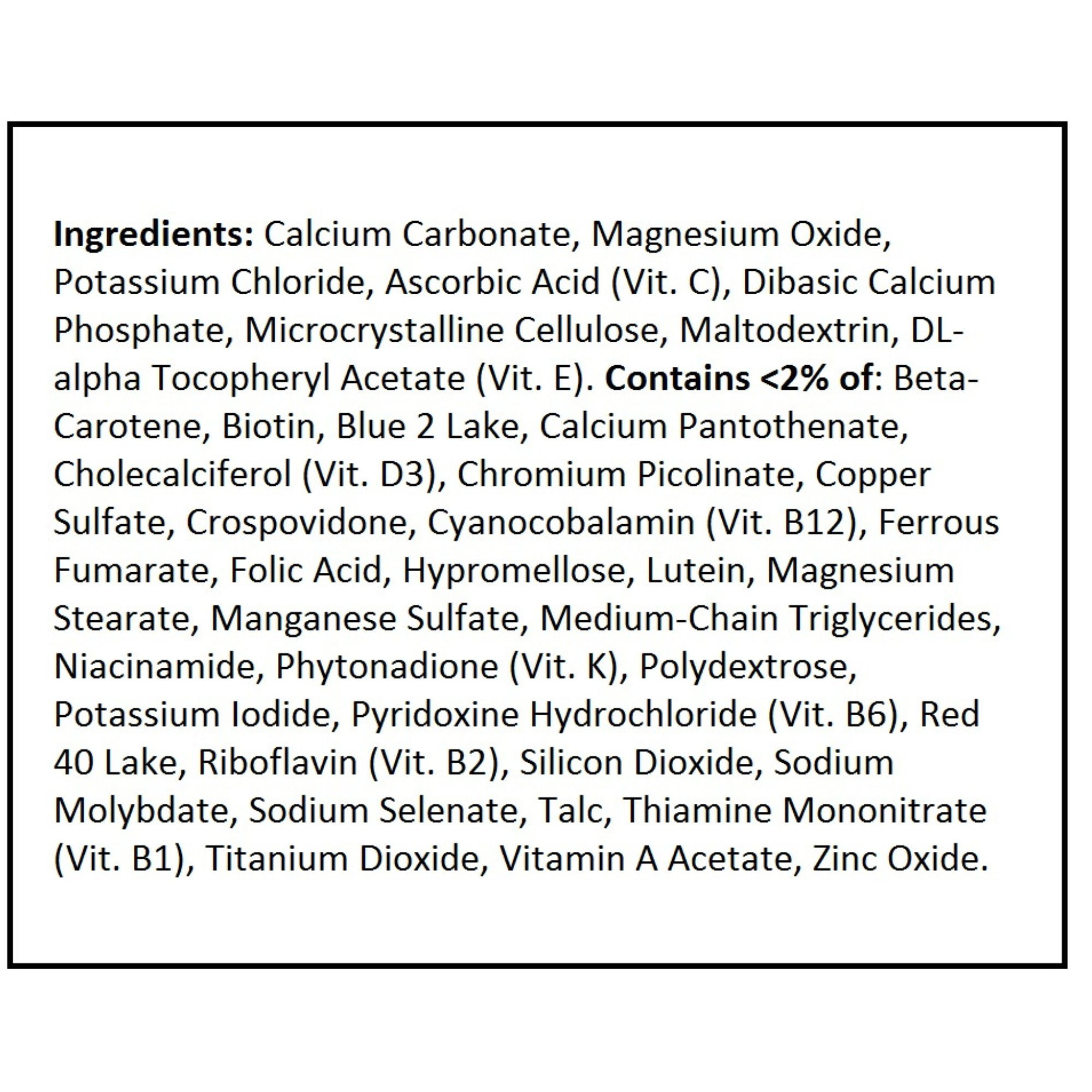 Centrum Mini Women 50+ Multivitamin & Multimineral Supplement
