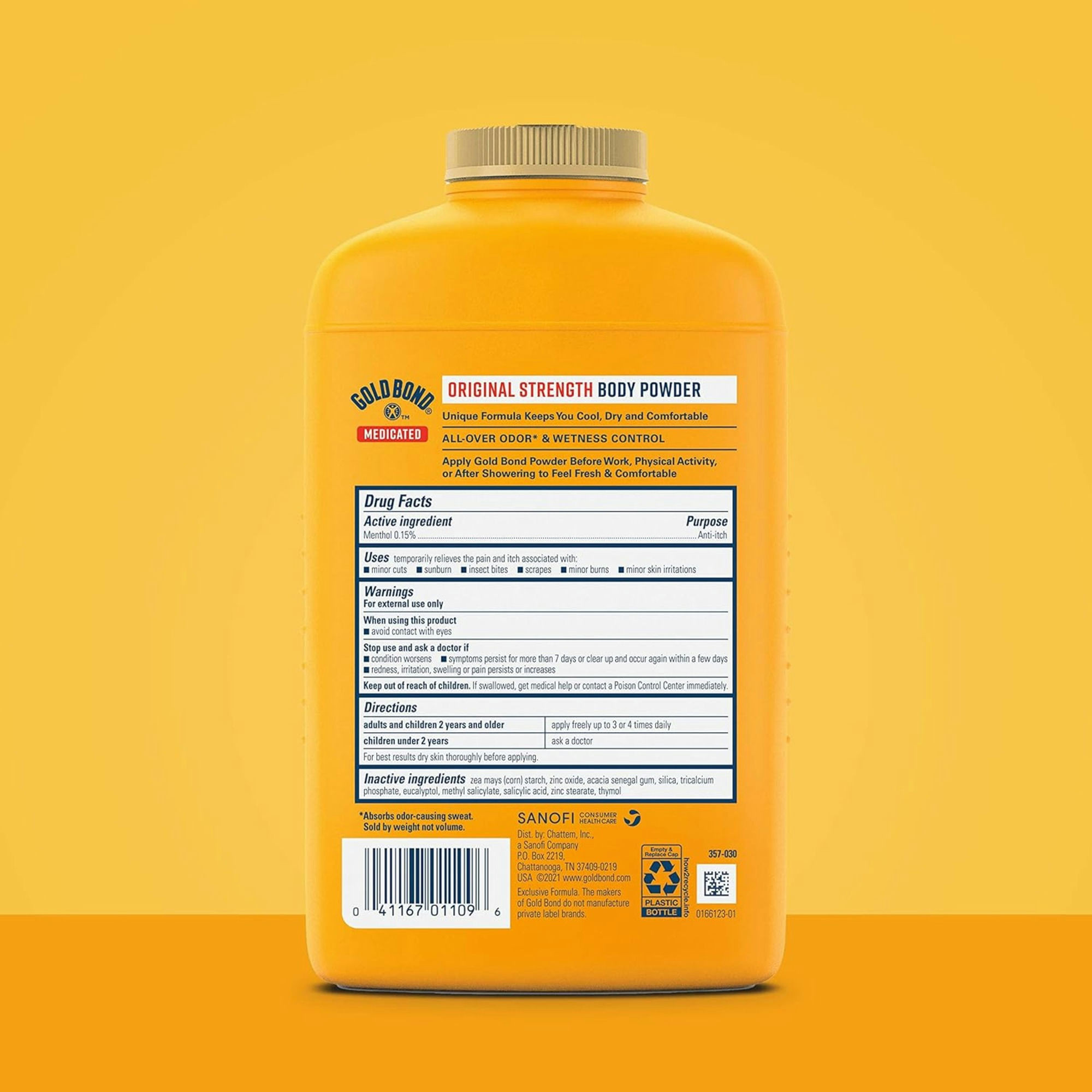 Gold Bond Medicated Original Strength Anti-Itch Body Powder