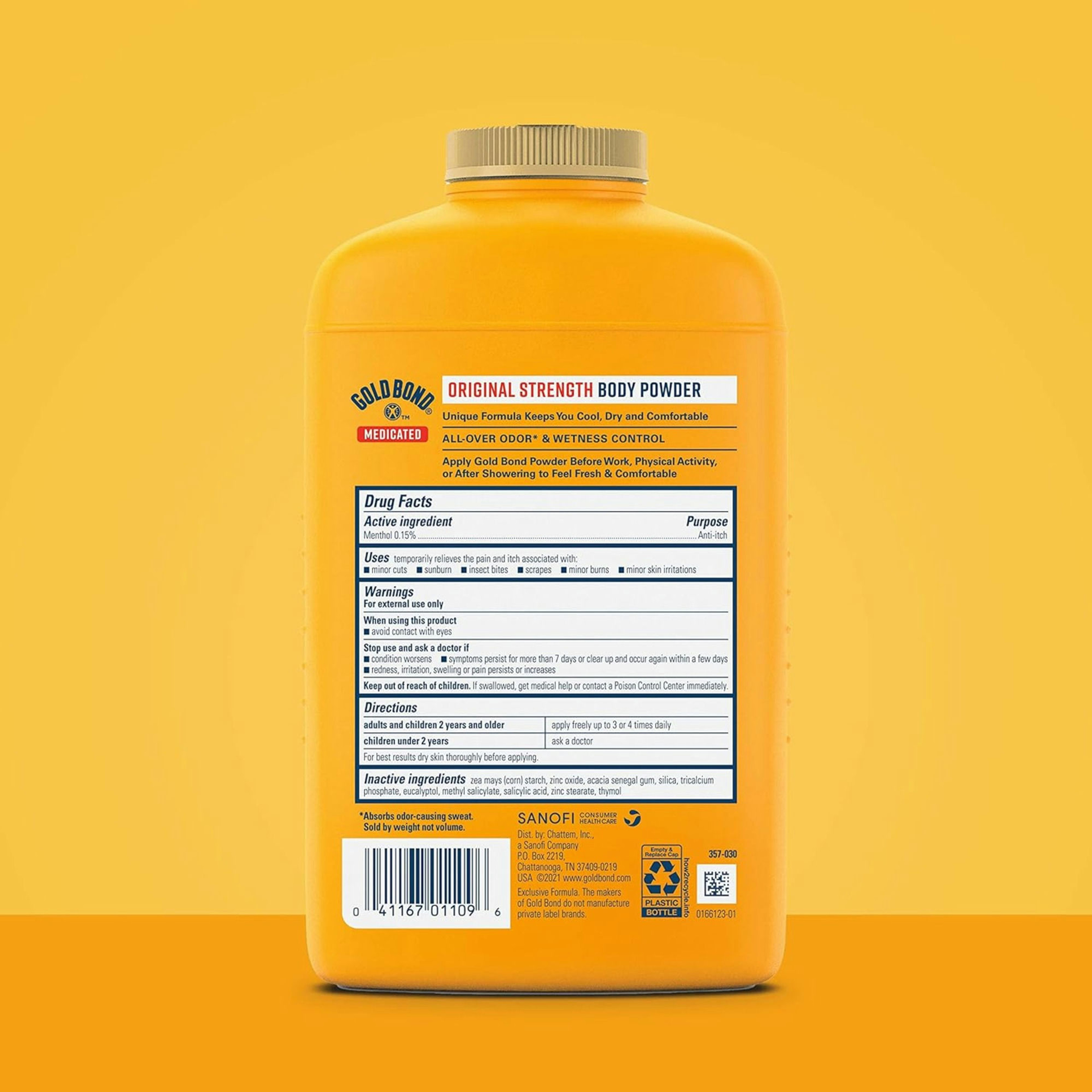 Gold Bond Medicated Original Strength Anti-Itch Body Powder