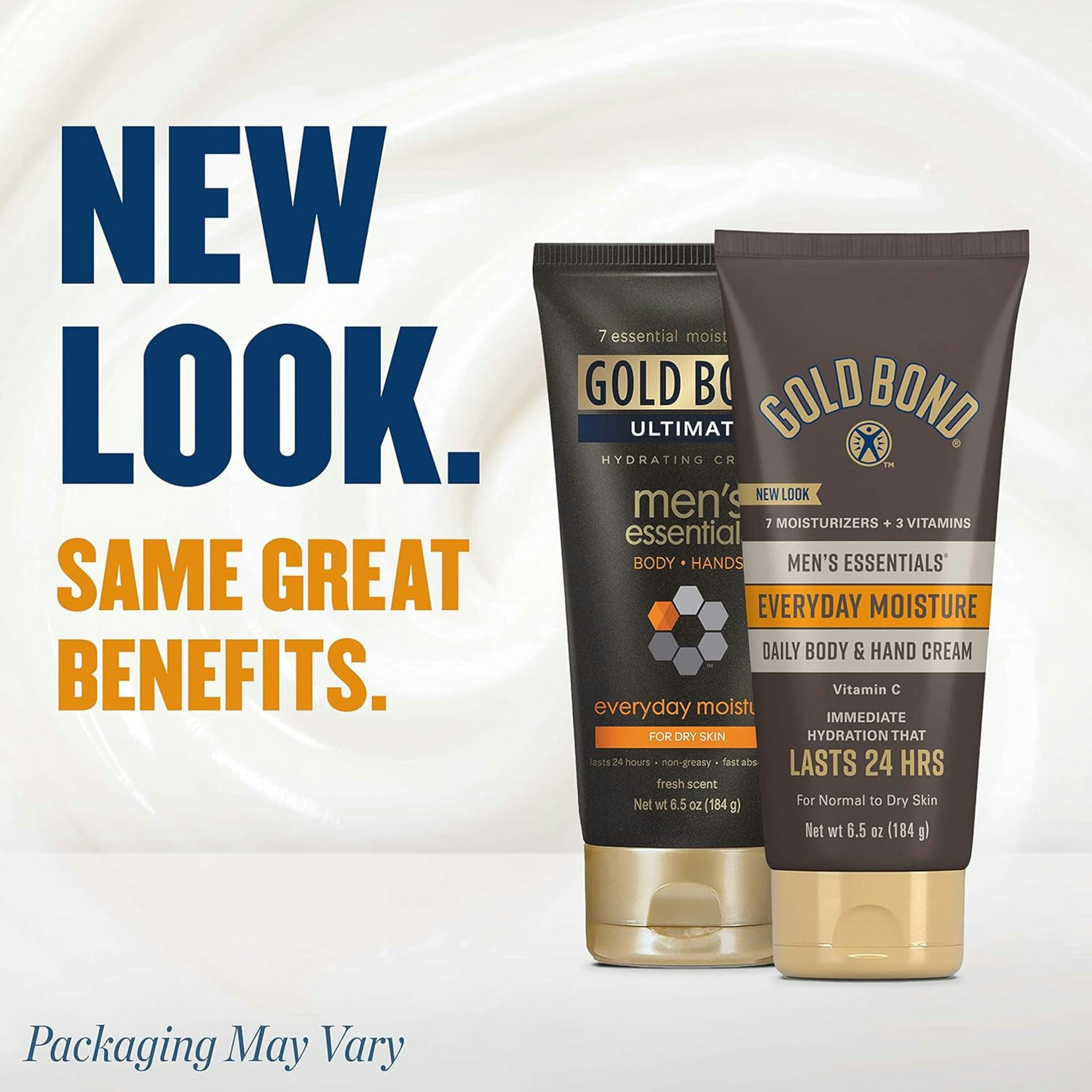 Gold Bond Men's Essentials Everyday Moisture Daily Body & Hand Cream