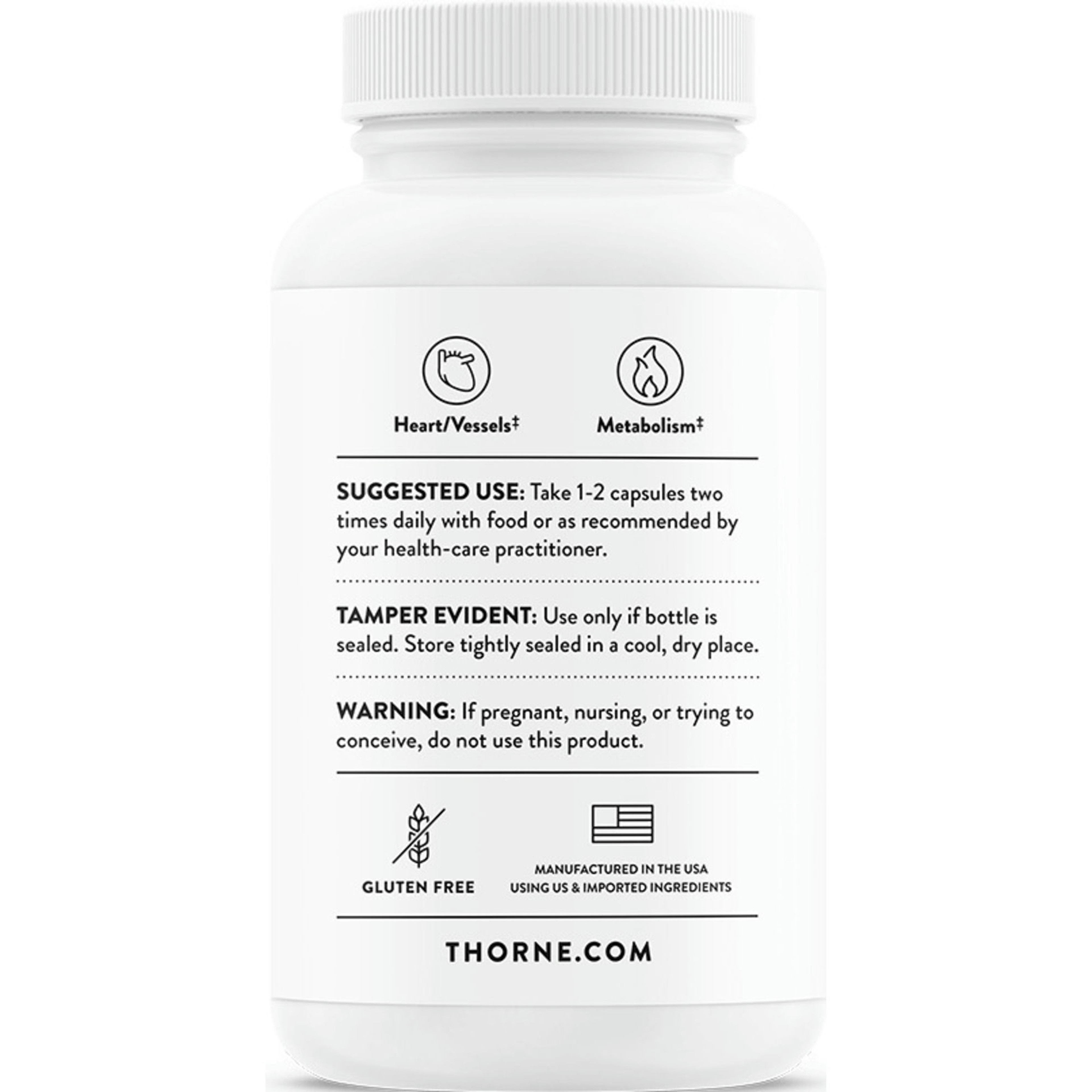 Thorne Berberine Dual Action Formula with Phytosome Plus Botanical Extract