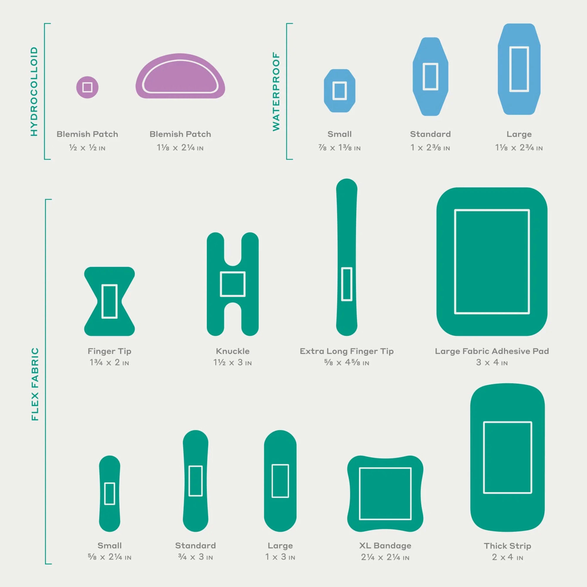 Welly Face Saver Clear Spot Bandages