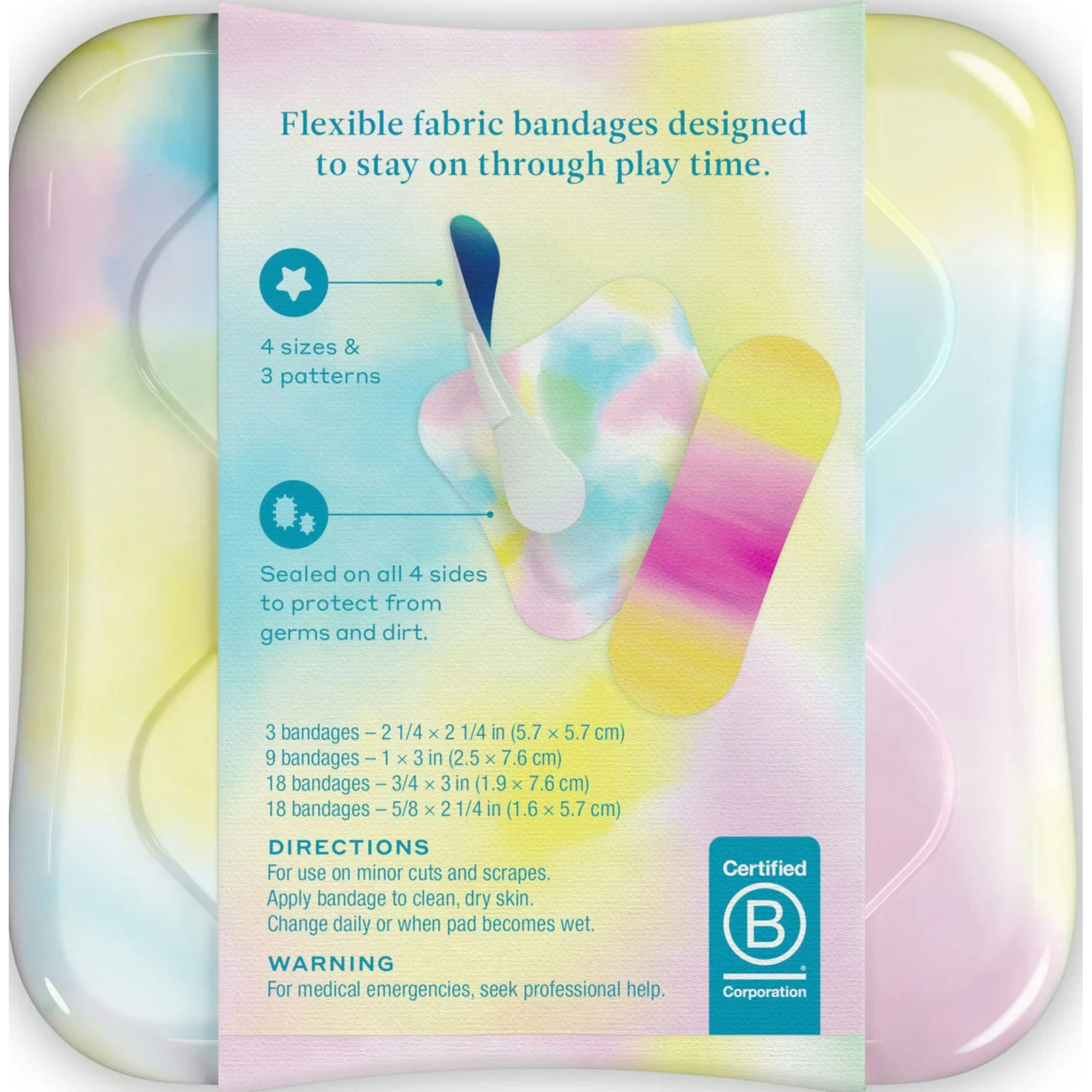 Welly Bravery Badges Assorted Flex Fabric Bandages