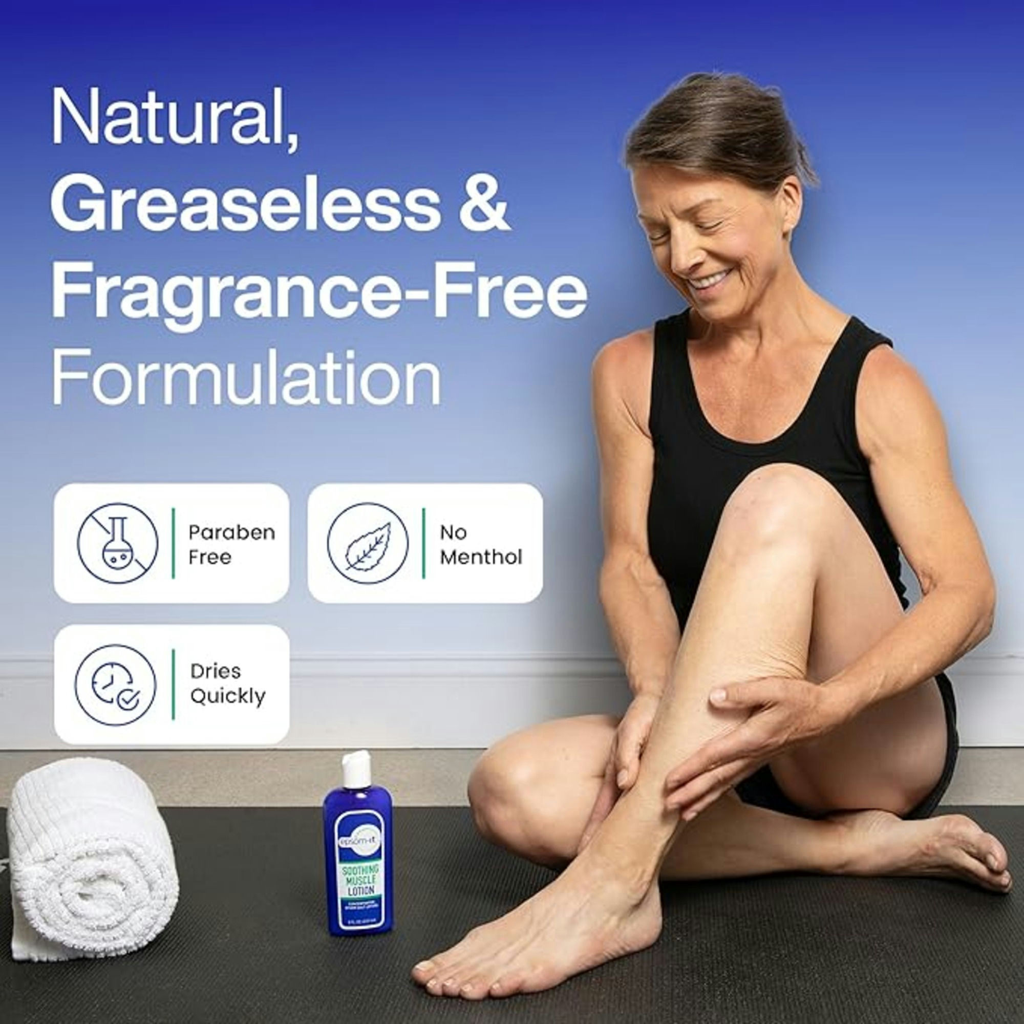 Epsom-It Muscle Recovery Concentrated Epsom Salt Lotion For Muscle Relief