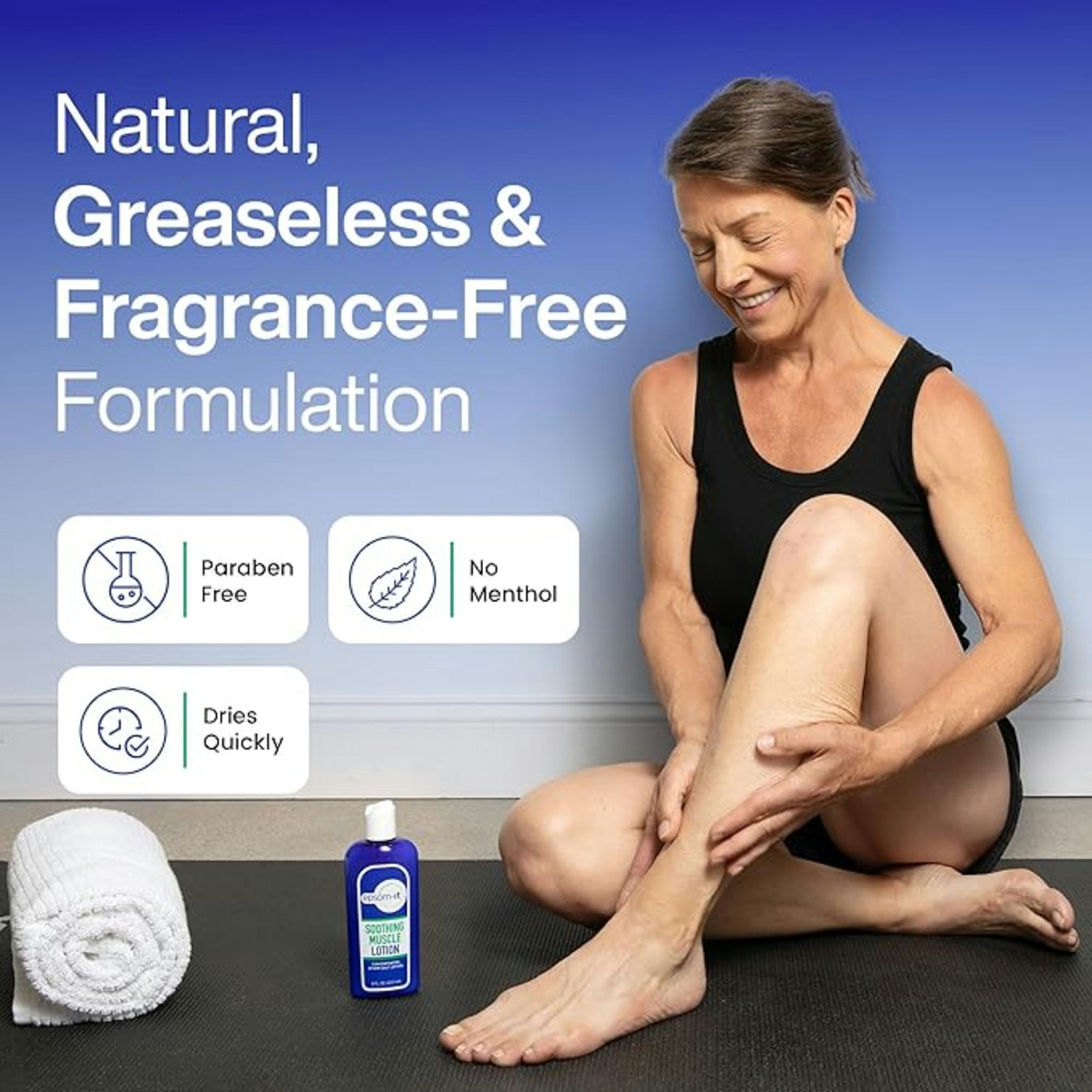 Epsom-It Muscle Recovery Concentrated Epsom Salt Lotion For Muscle Relief