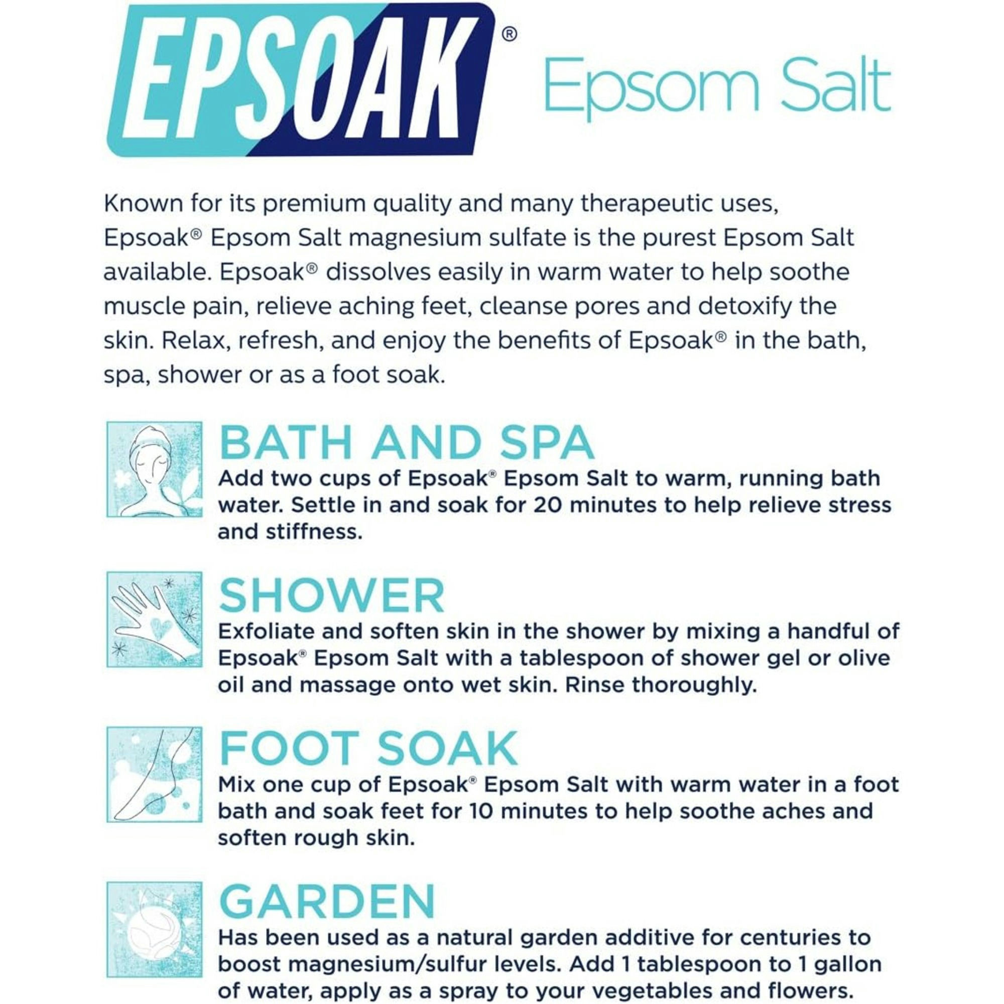 Epsoak Natural Collection Pure Epsom Salts
