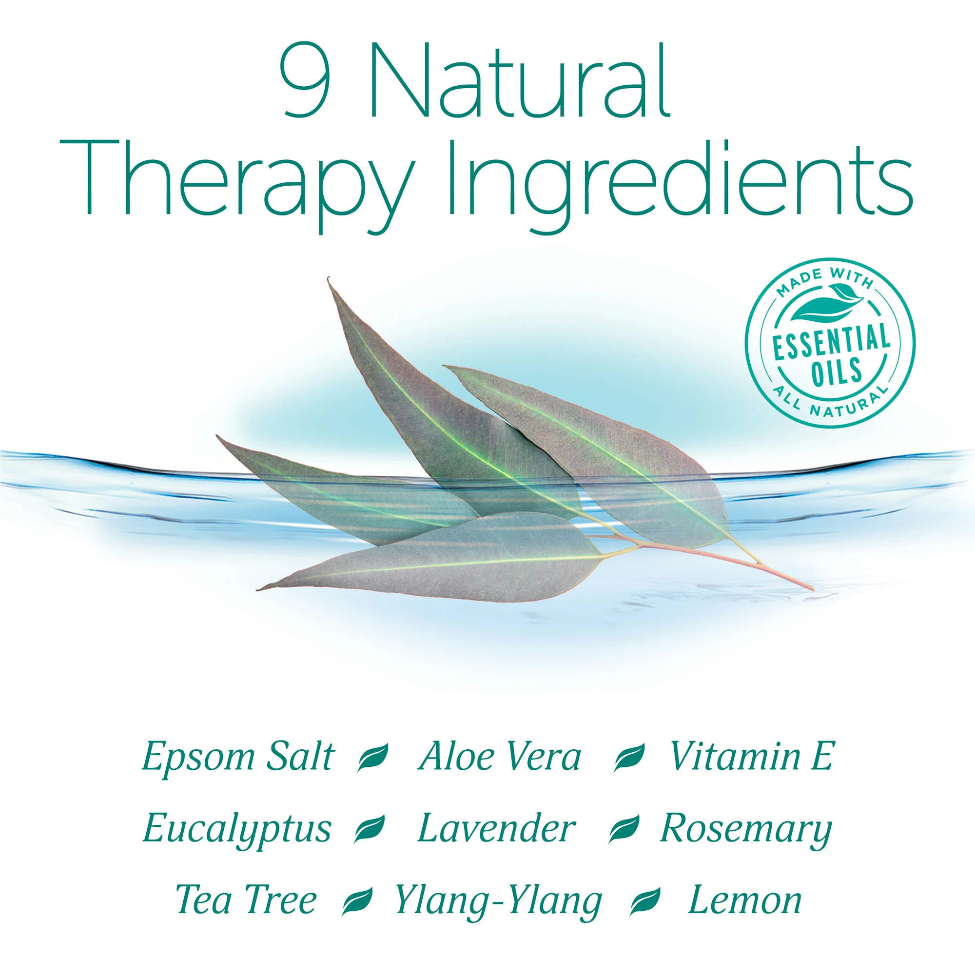 Epsoak Natural Collection Detox + Cleanse Eucalyptus Epsom Salts