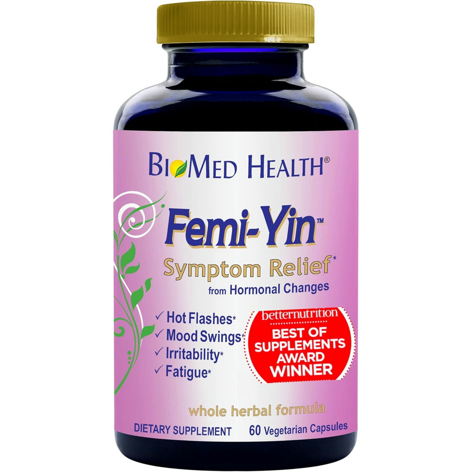 Bio-Med Health Femi-Yin Menopause Relief Dietary Supplement