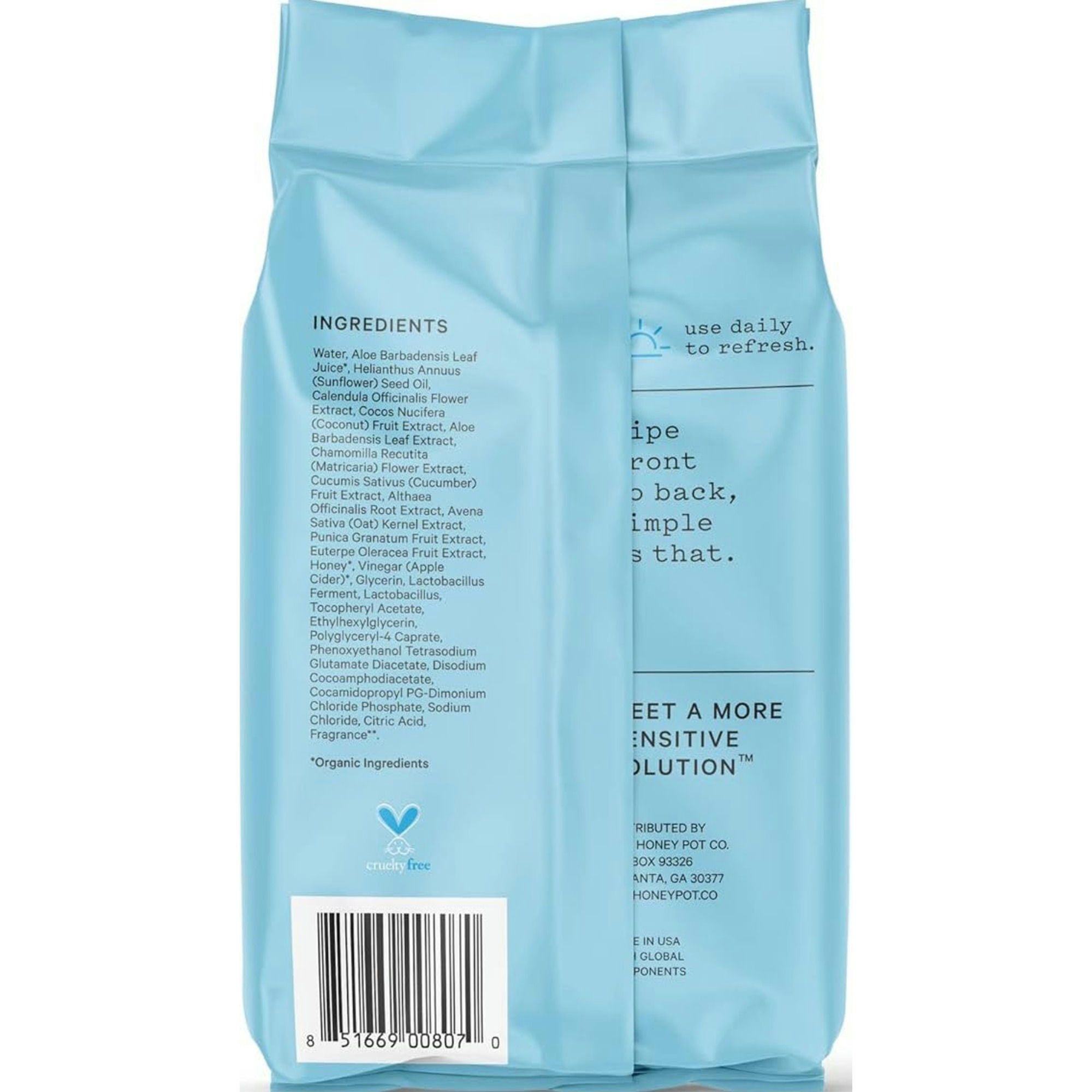 The Honey Pot Sensitive Wipes