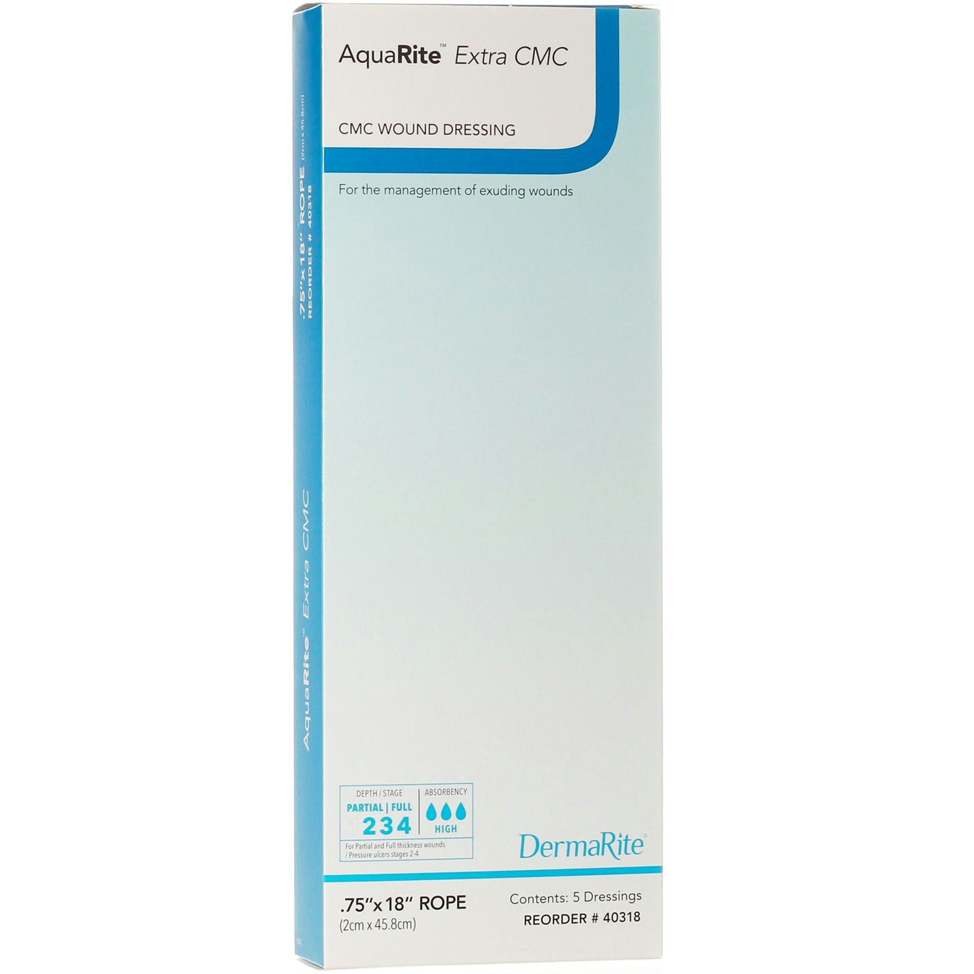 DermaRite AquaRite Extra CMC Wound Dressing