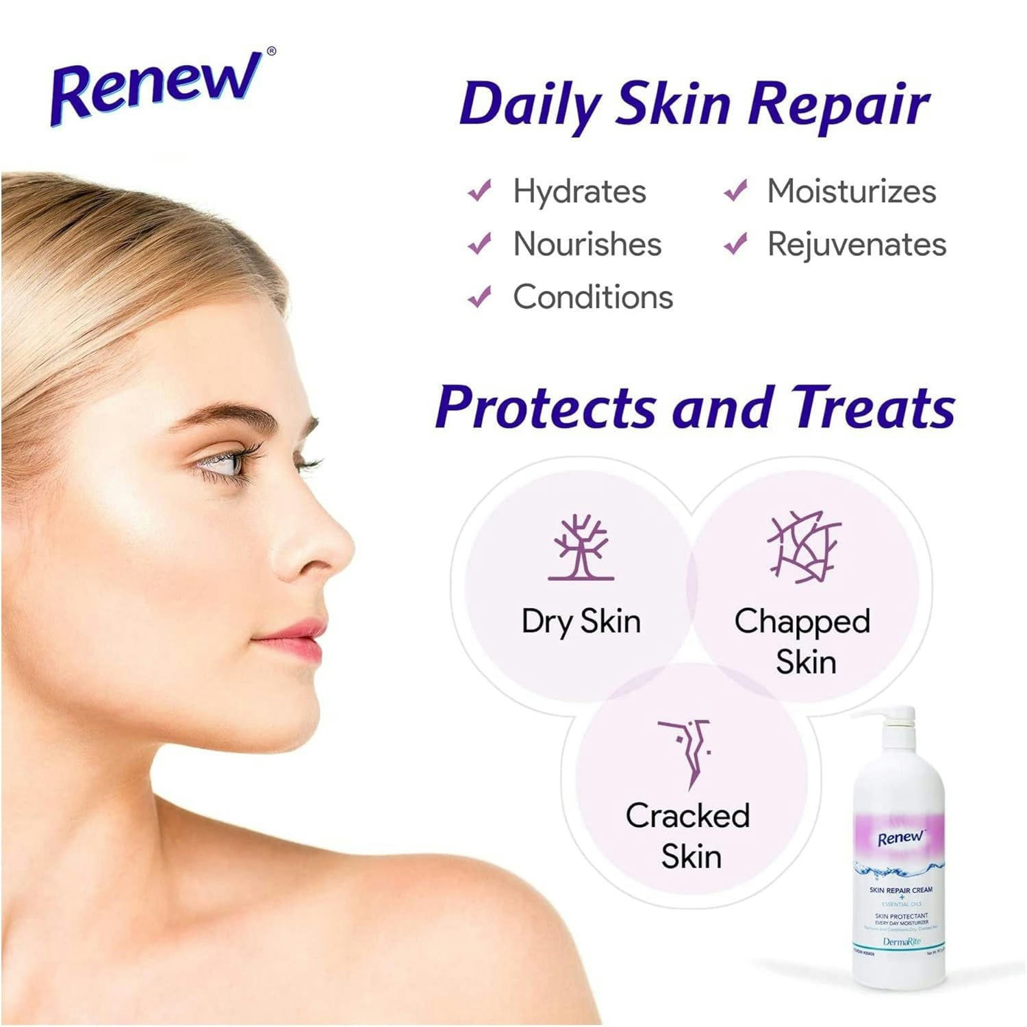 DermaRite Renew Skin Repair Cream