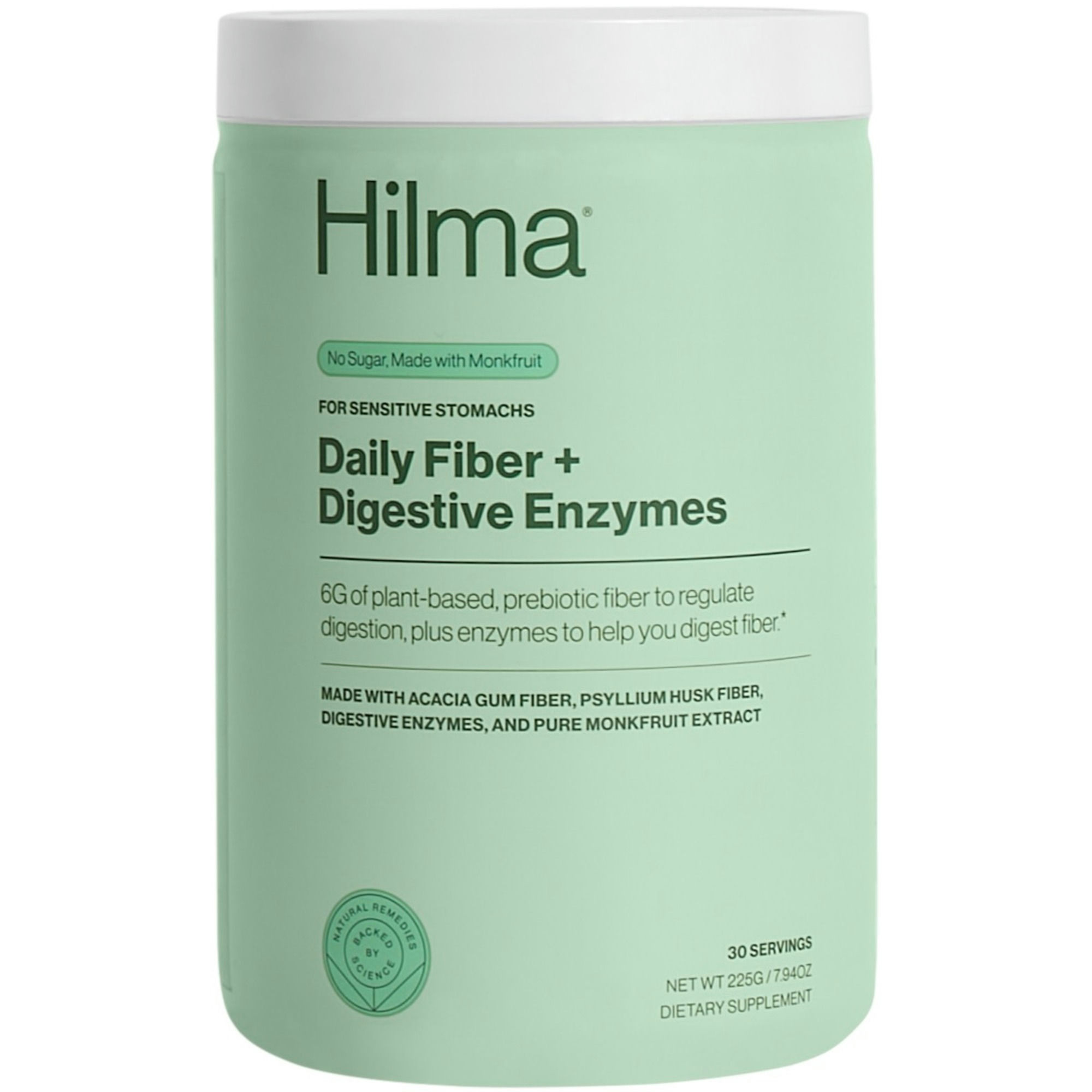 Hilma Daily Fiber + Digestive Enzymes