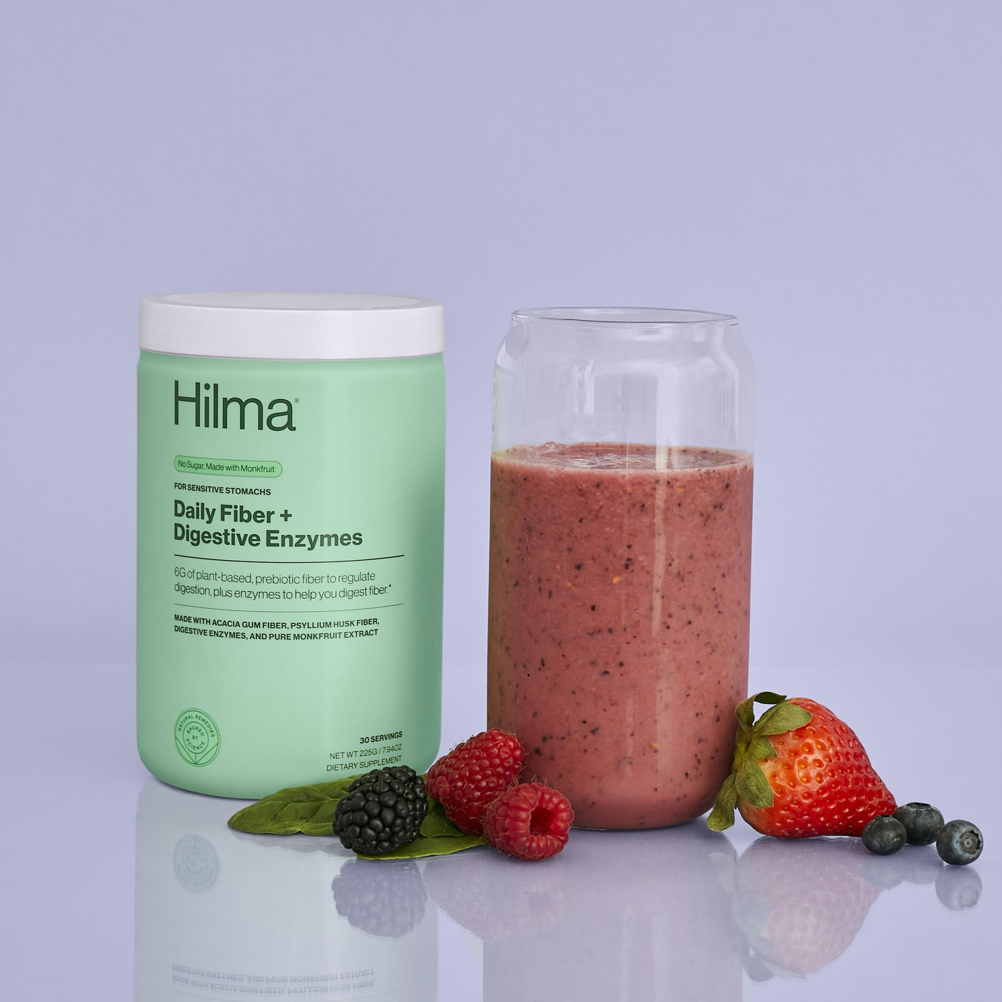 Hilma Daily Fiber + Digestive Enzymes