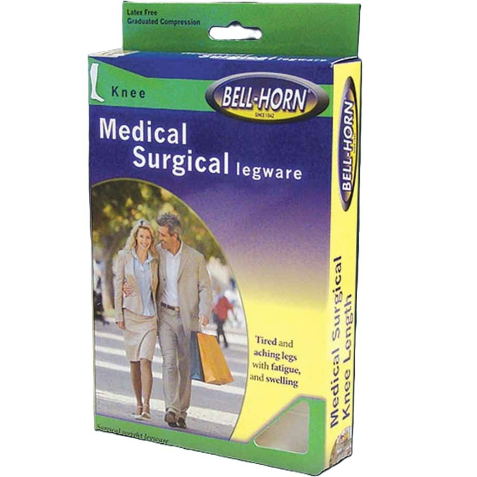 Bell-Horn Medical Cirurgical Compression Stocking, Knee High and Closed Toe