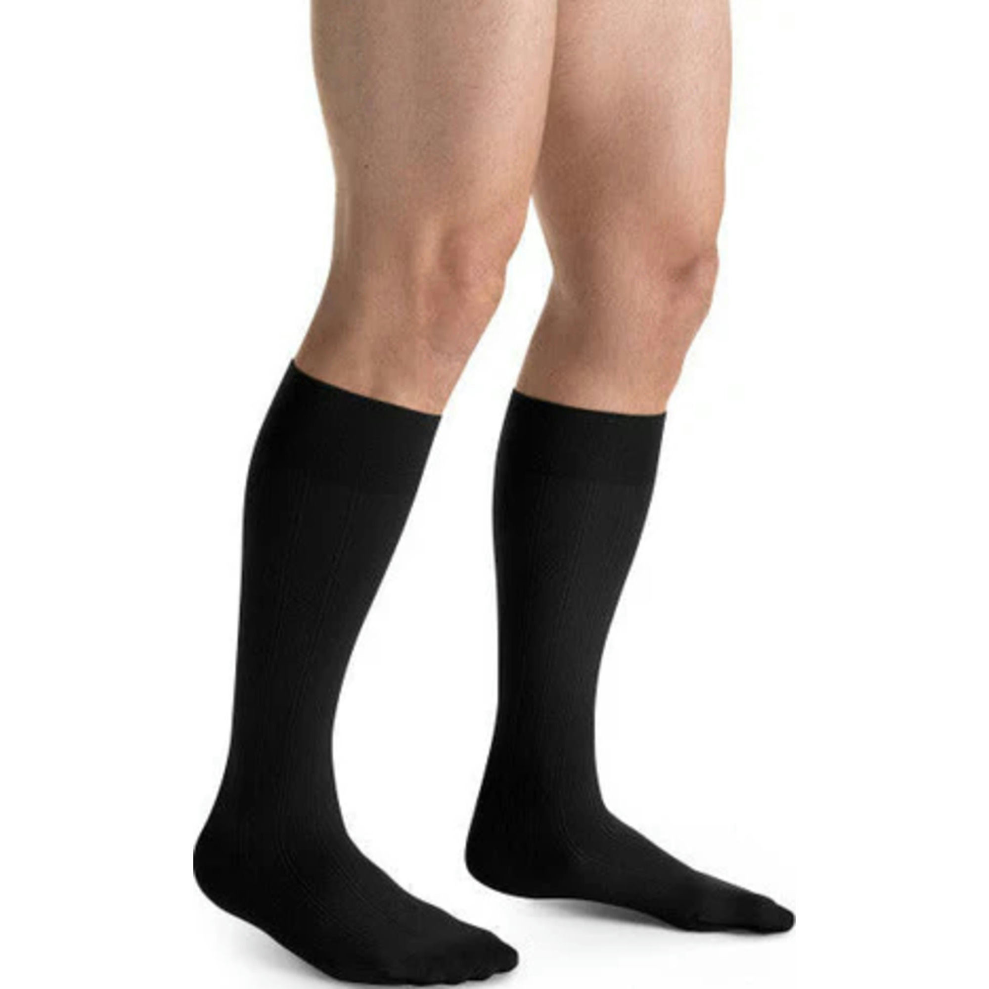 JOBST ForMen Casual Knee High Medical Compression Stockings, 30-40 mmHg