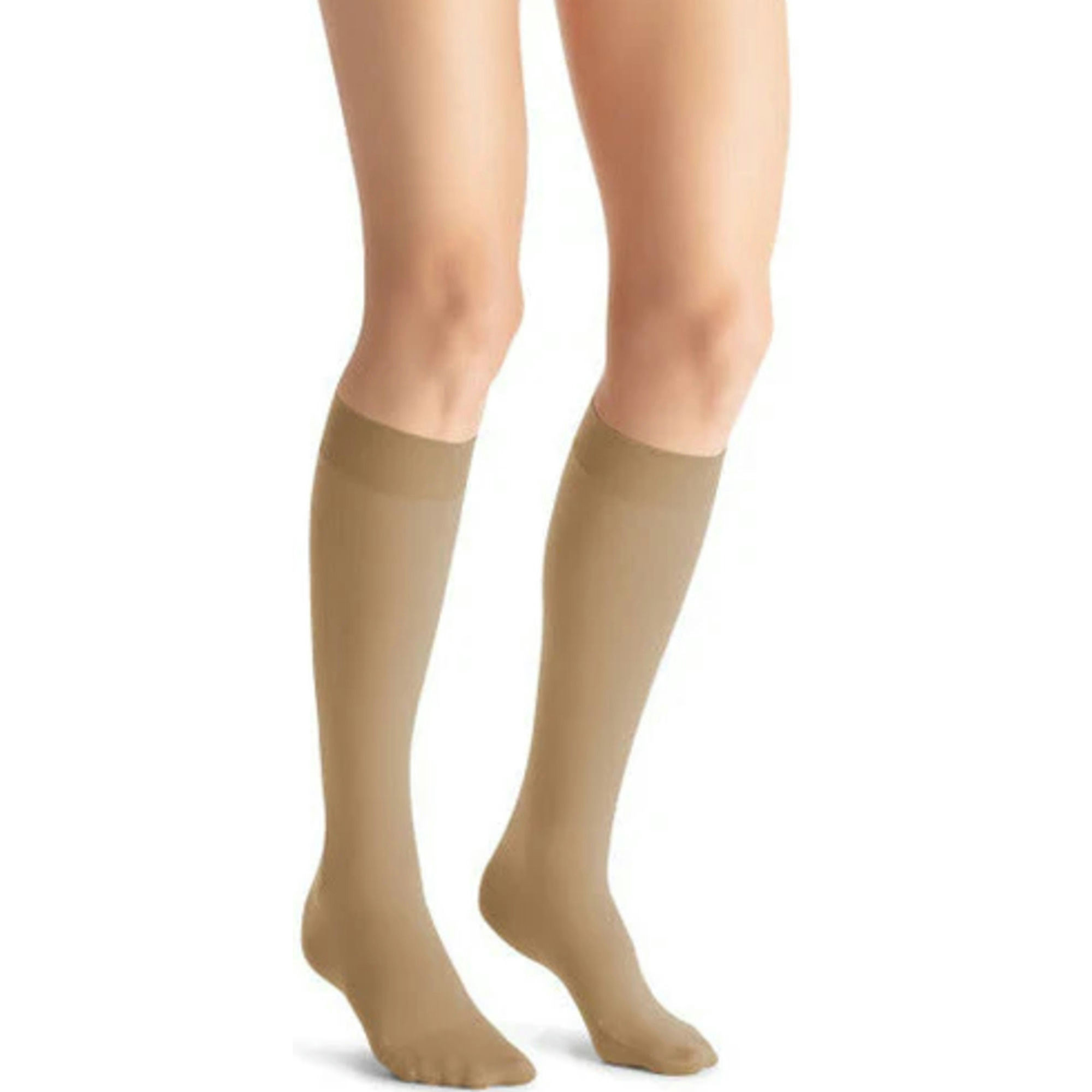 JOBST Opaque SoftFit Knee High Closed Toe Medical Compression Stockings, 20-30 mmHg