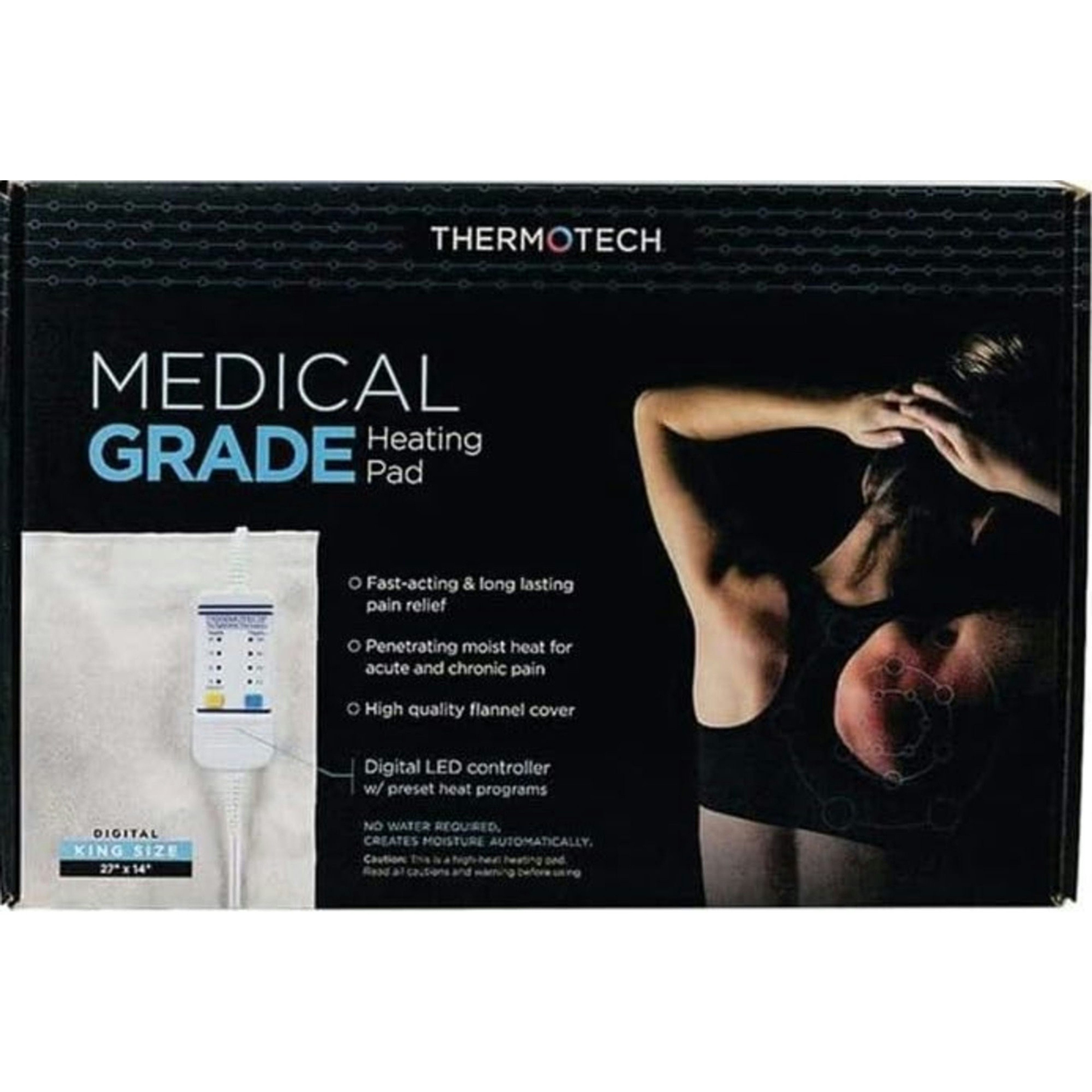 Thermotech Medical Grade Heating Pad, Second Generation