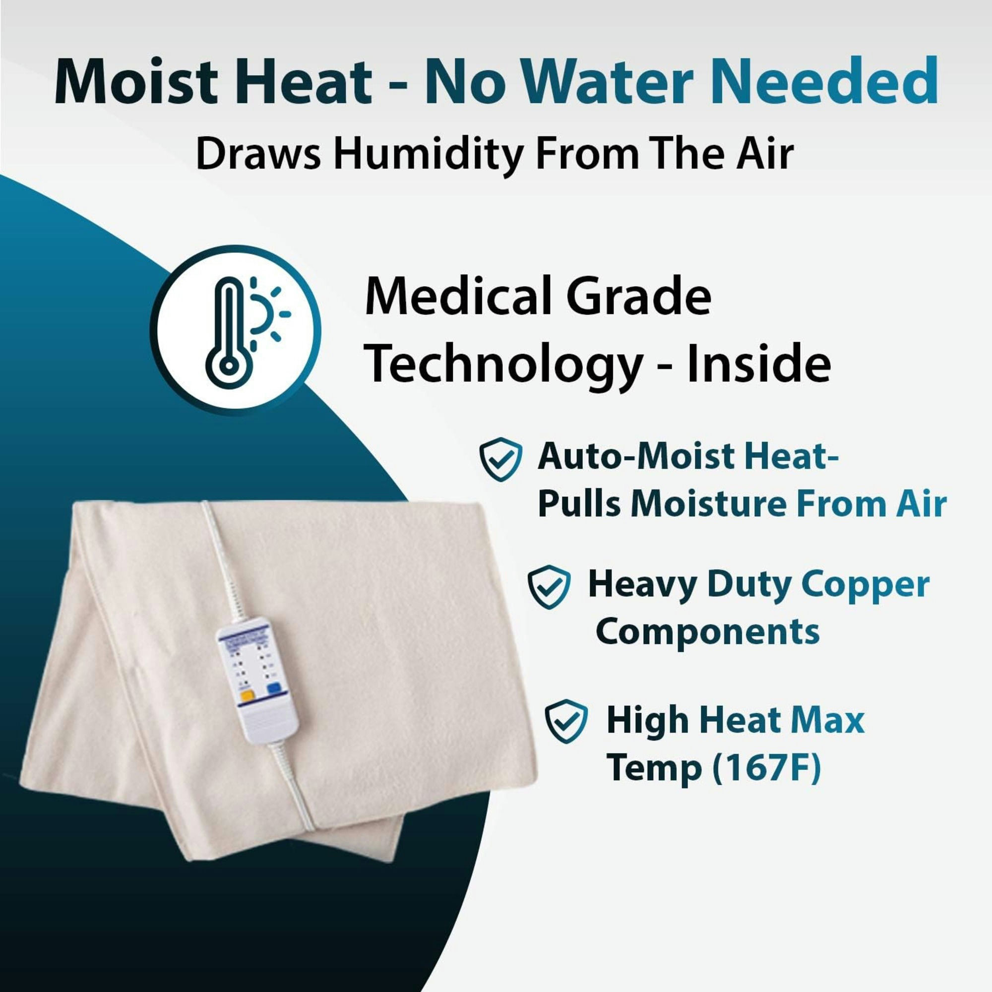 Thermotech Medical Grade Heating Pad, Second Generation